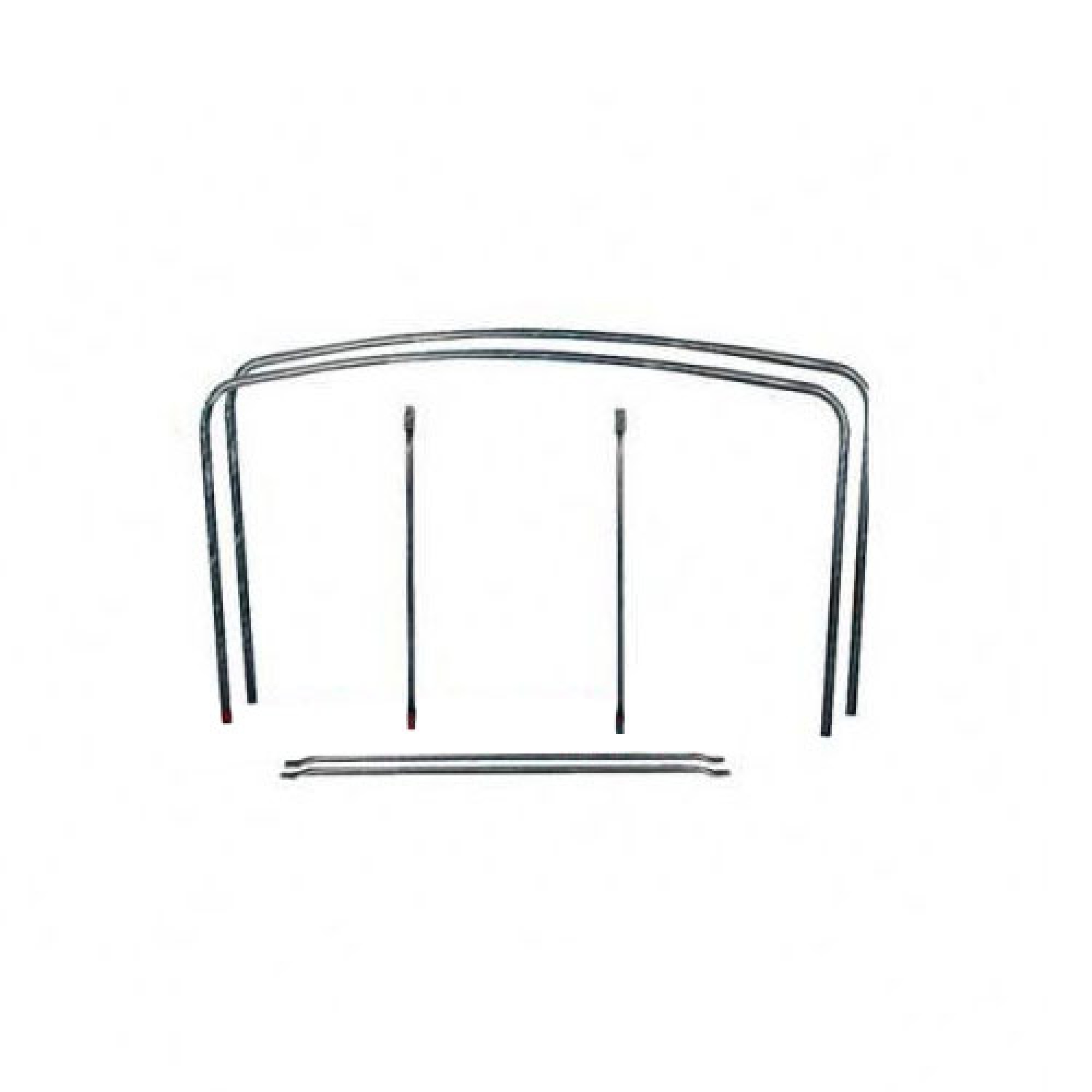 EXT282-2 - 80 Inch Full Hss - Flat 80" Full Hood Stick Set - Flat