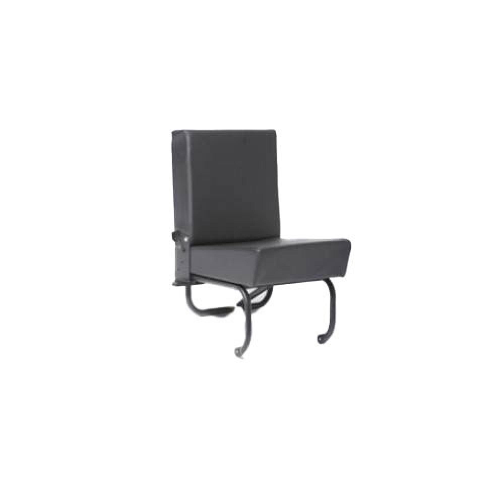 EXT353-BV - Standard Second Row Seat Base Black Vinyl
