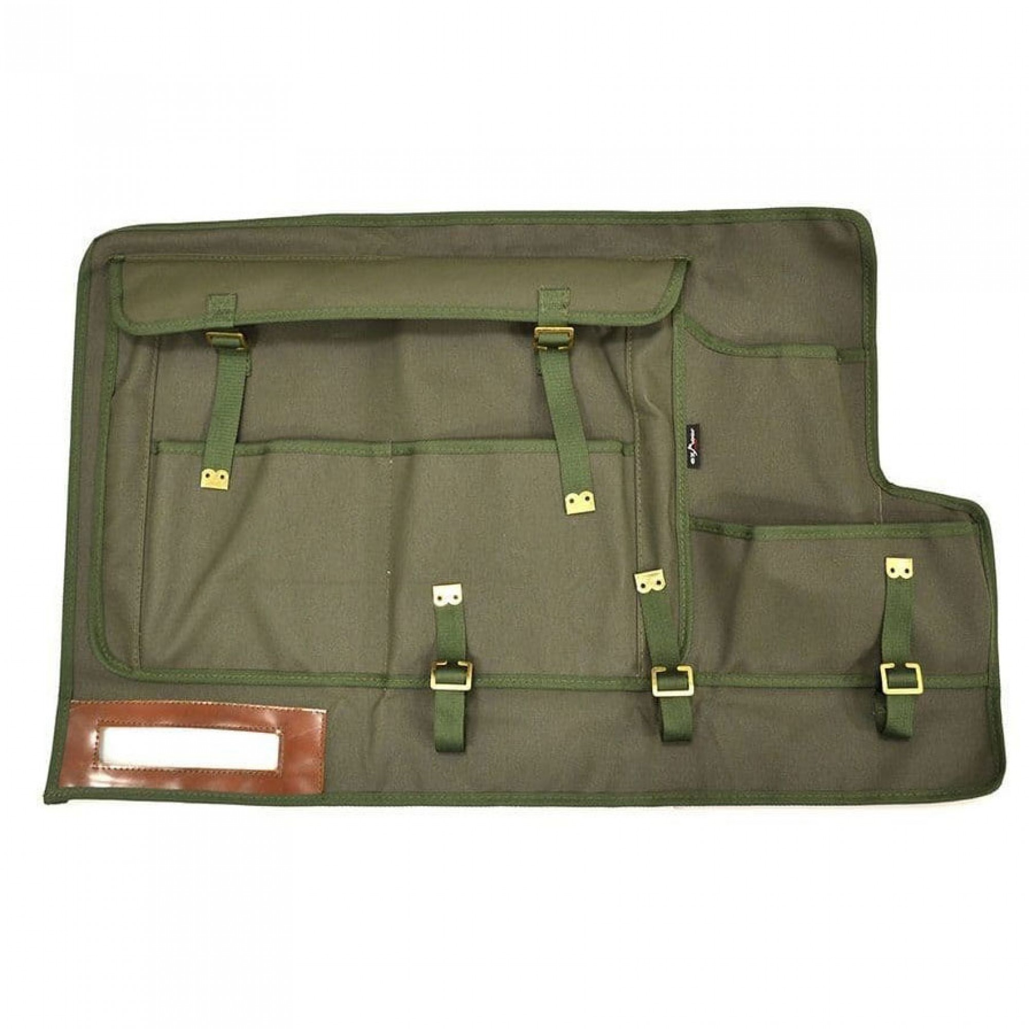 EXT382-33 - Canvas Door Card Rear Door in Khaki Canvas