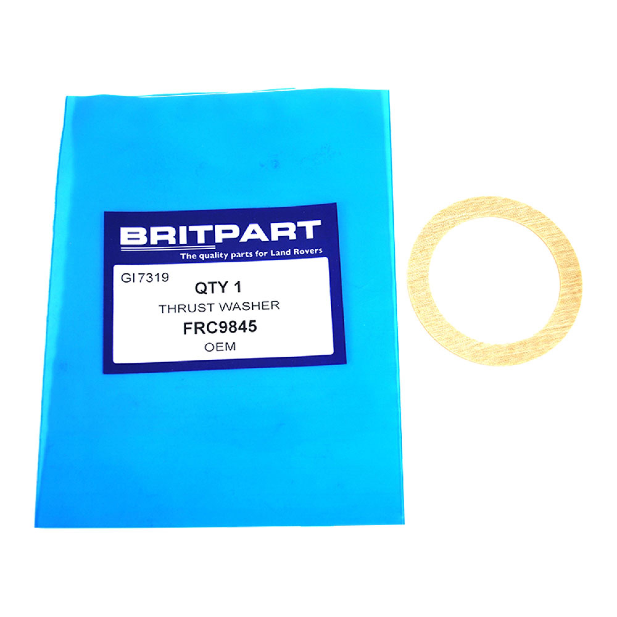 FRC9845 - Thrust Washer for Centre Differential 1.05mm 1.05mm