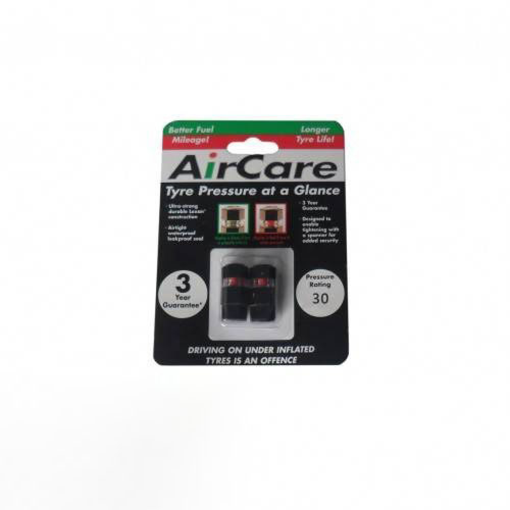 JC030 - No Longer Available Tyre Pressure At A Glance 30 Psi