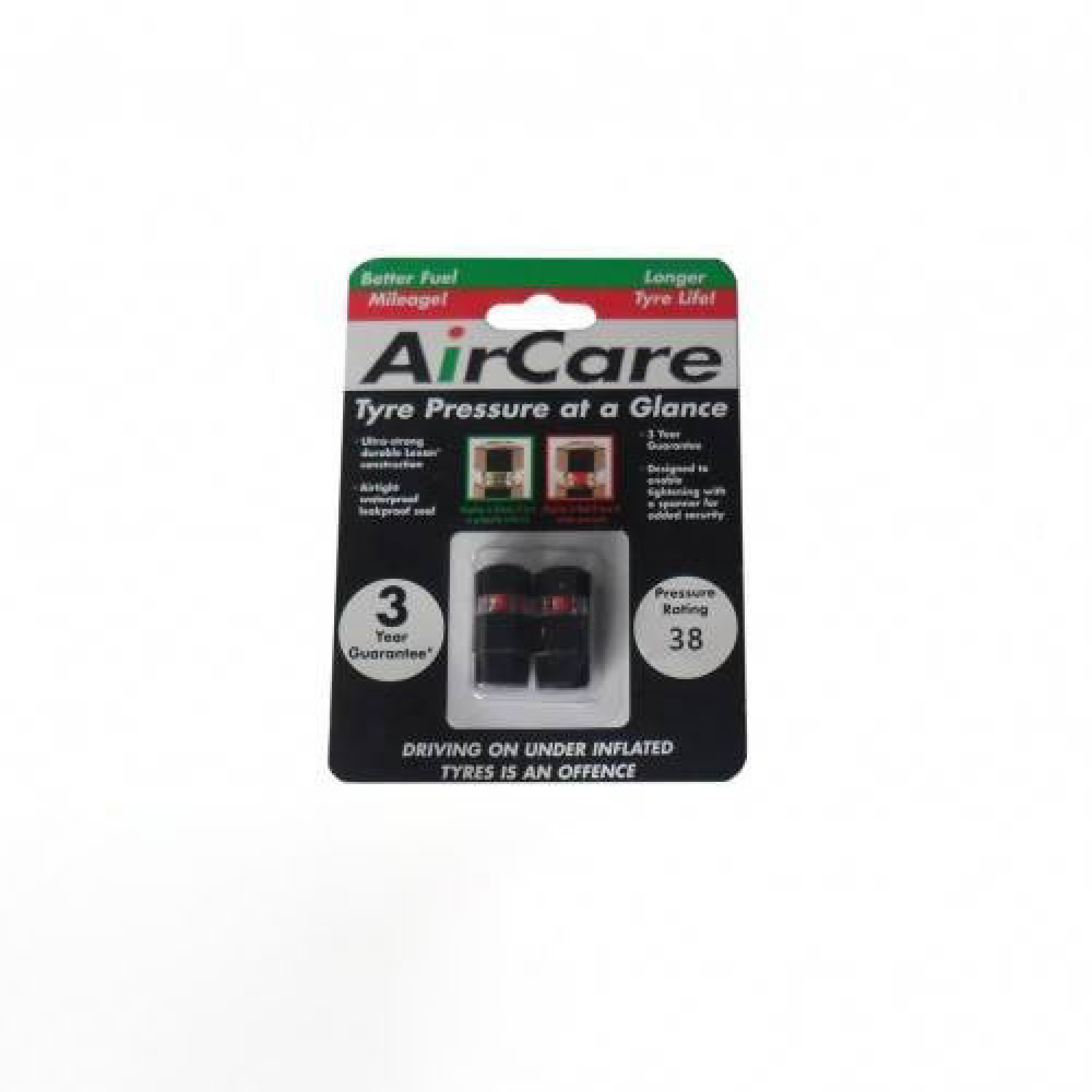 JC038 - Tyre Pressure At A Glance 38 Psi