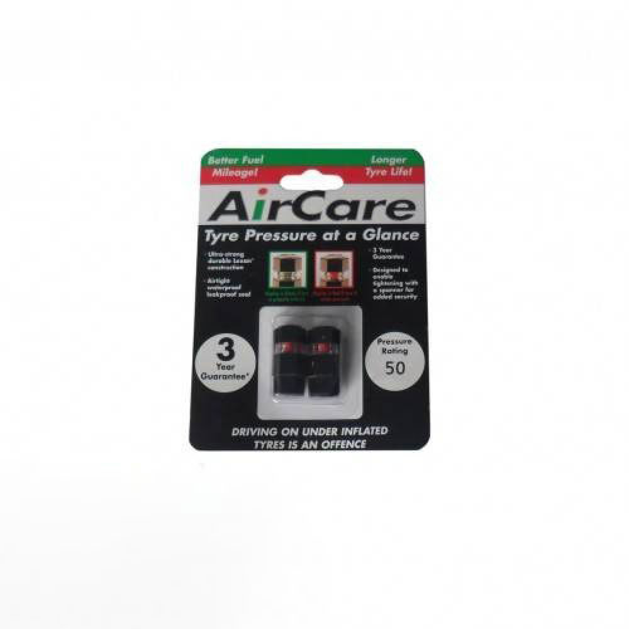 JC050 - Tyre Pressure At A Glance 50 Psi