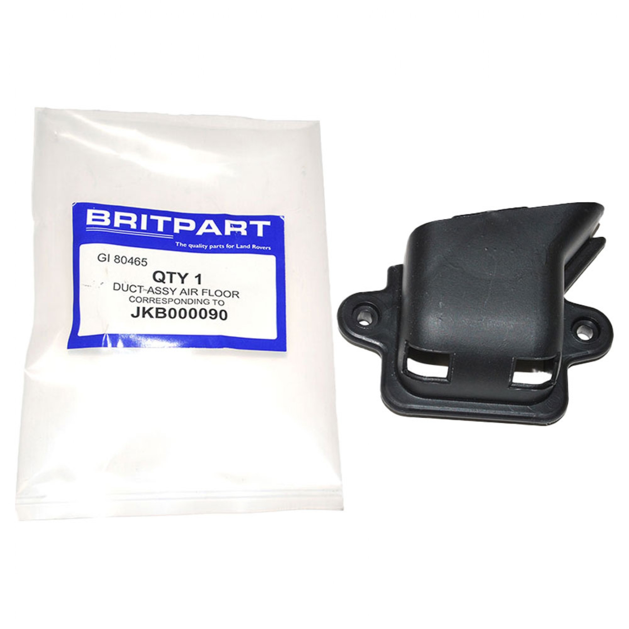 JKB000090 - Air Duct Outlet to Floor LH to 2006