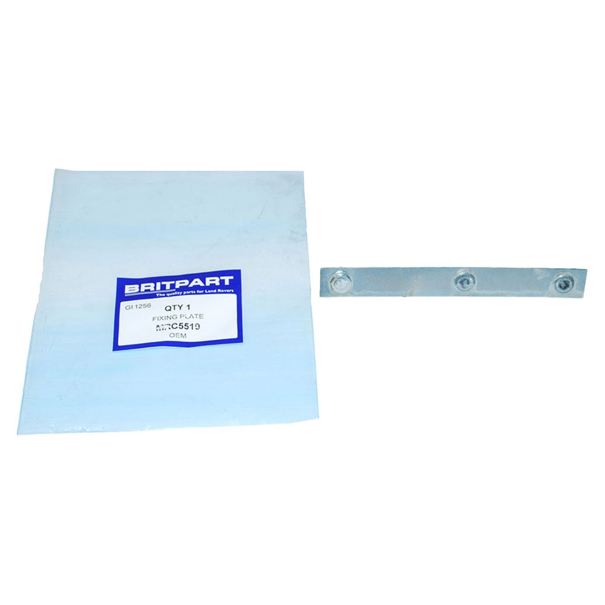 MRC5519 - Bolt Plate Wing to Rad Panel 1958 Onwards.