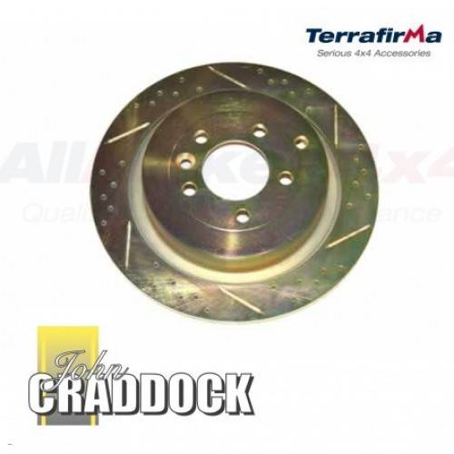 SDBCDG   Terrafirma Rear Brake Discs X2 Discovery 3 Range