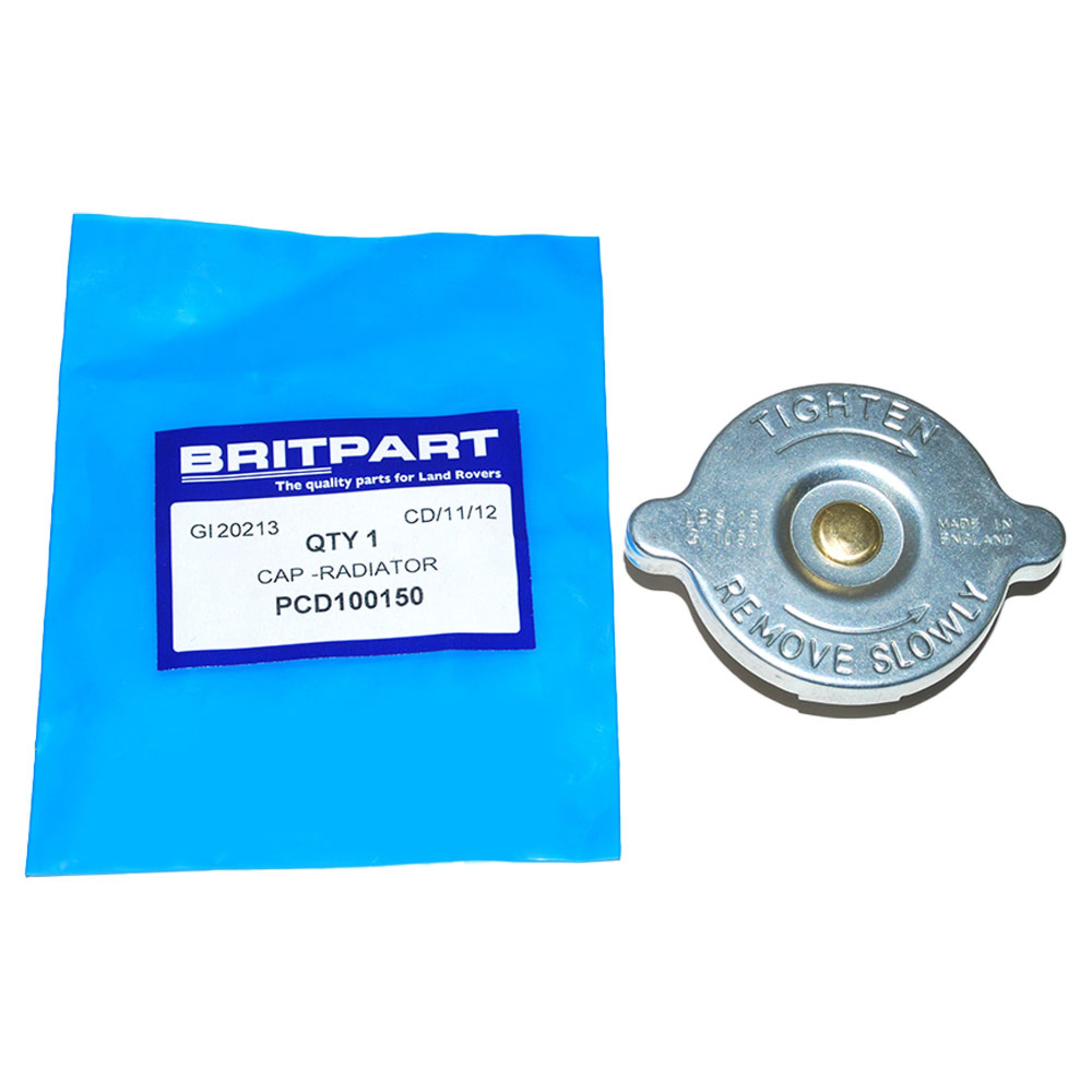 PCD100150 - Cap for Expansion Tank 90/110 V8 Discovery Carb and Range Rover Classic 2.4D and V8 to 89 and 109V8