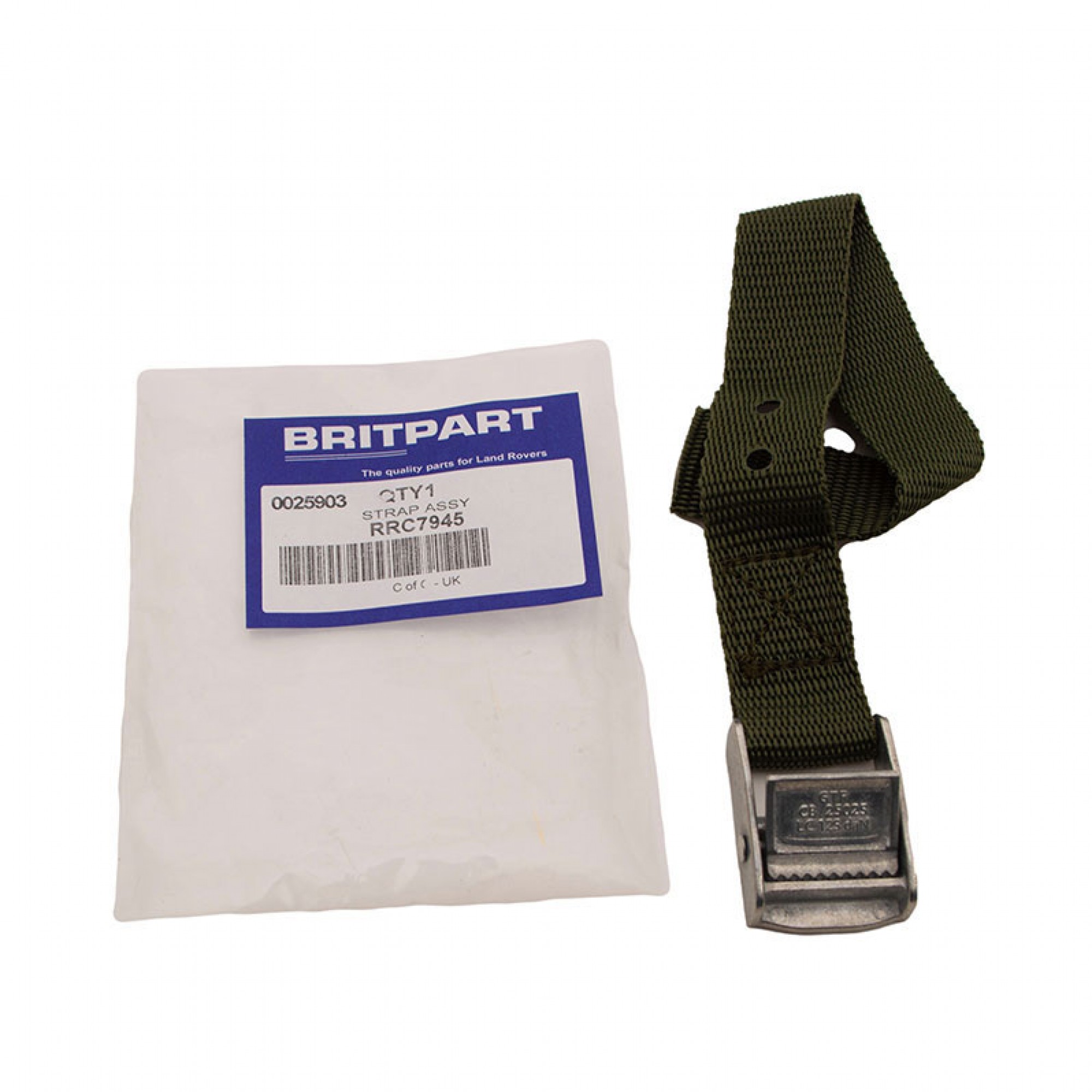 RRC7945 - Strap for Tool Stowage on Bonnet Wolf 90/110