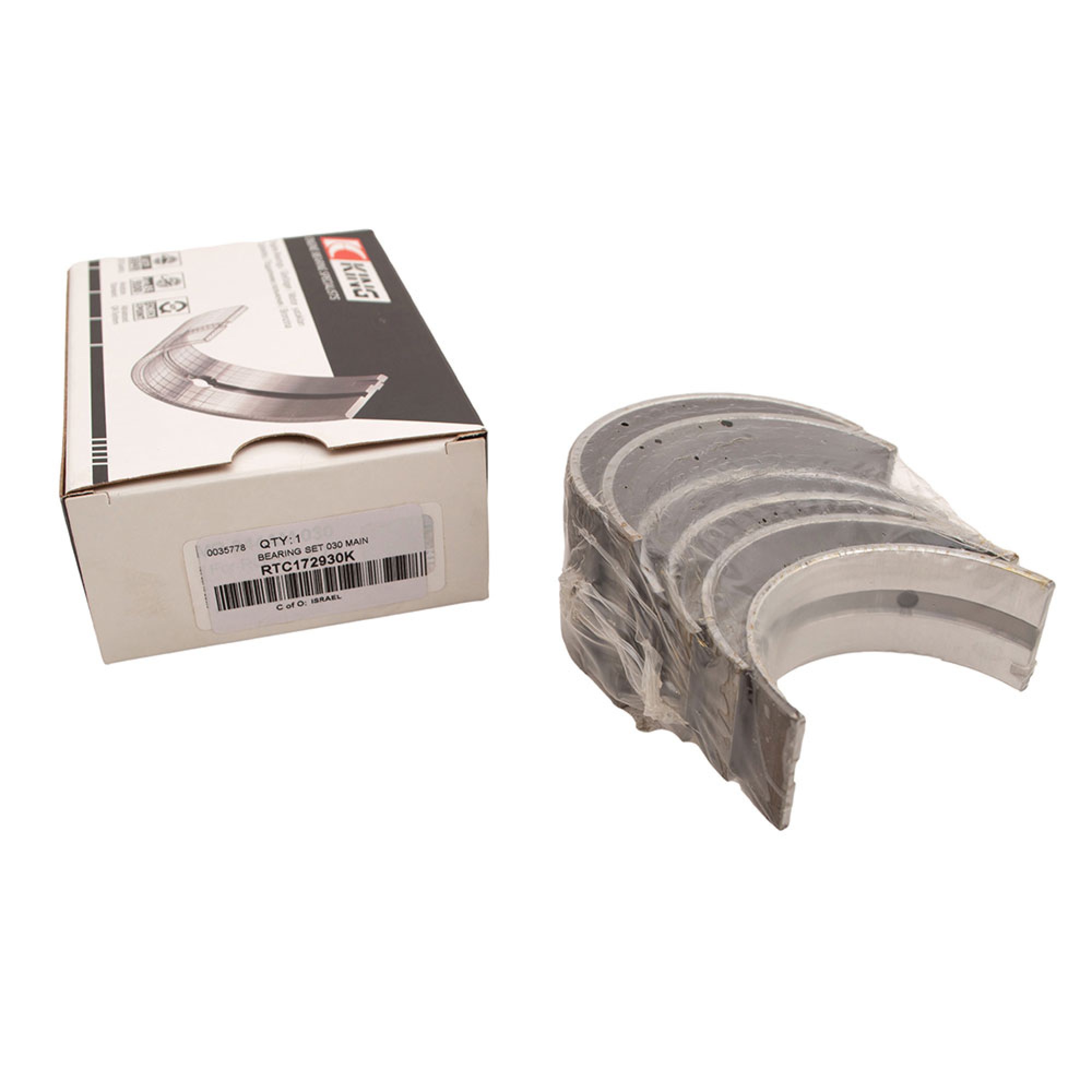 RTC172930K - King Main Bearing Set 030 Inch 2.25 Litre