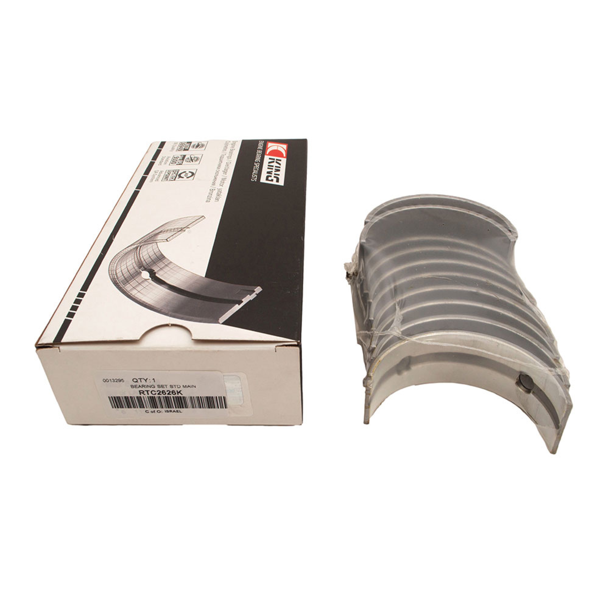 RTC2626K - King Main Bearing Set 2.25 Litre Standard Size 5 Bearin