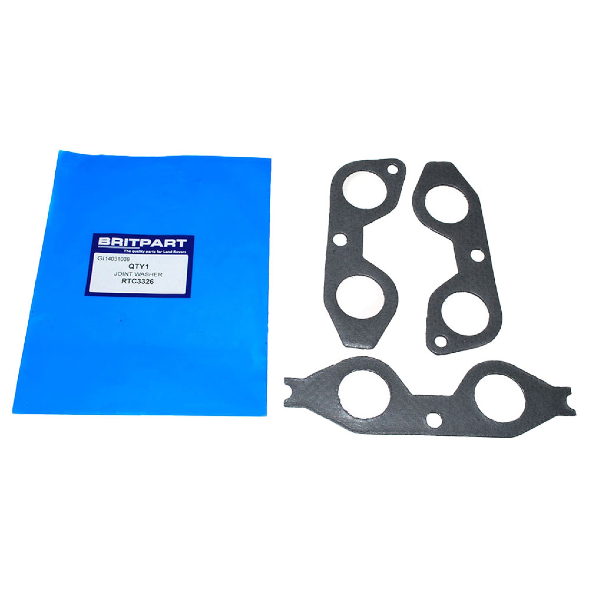 Gasket Set Exhaust Manifold Series 1 1948-58 and 2.6 Litre - RTC3326