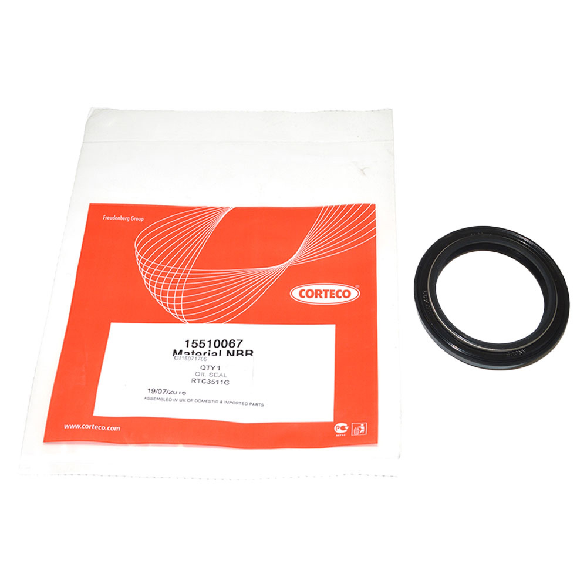 RTC3511G - Corteco Hub Oil Seal Series 3 1981-ON 90/110 to 6/85. Range Rover 1974-JUN-85