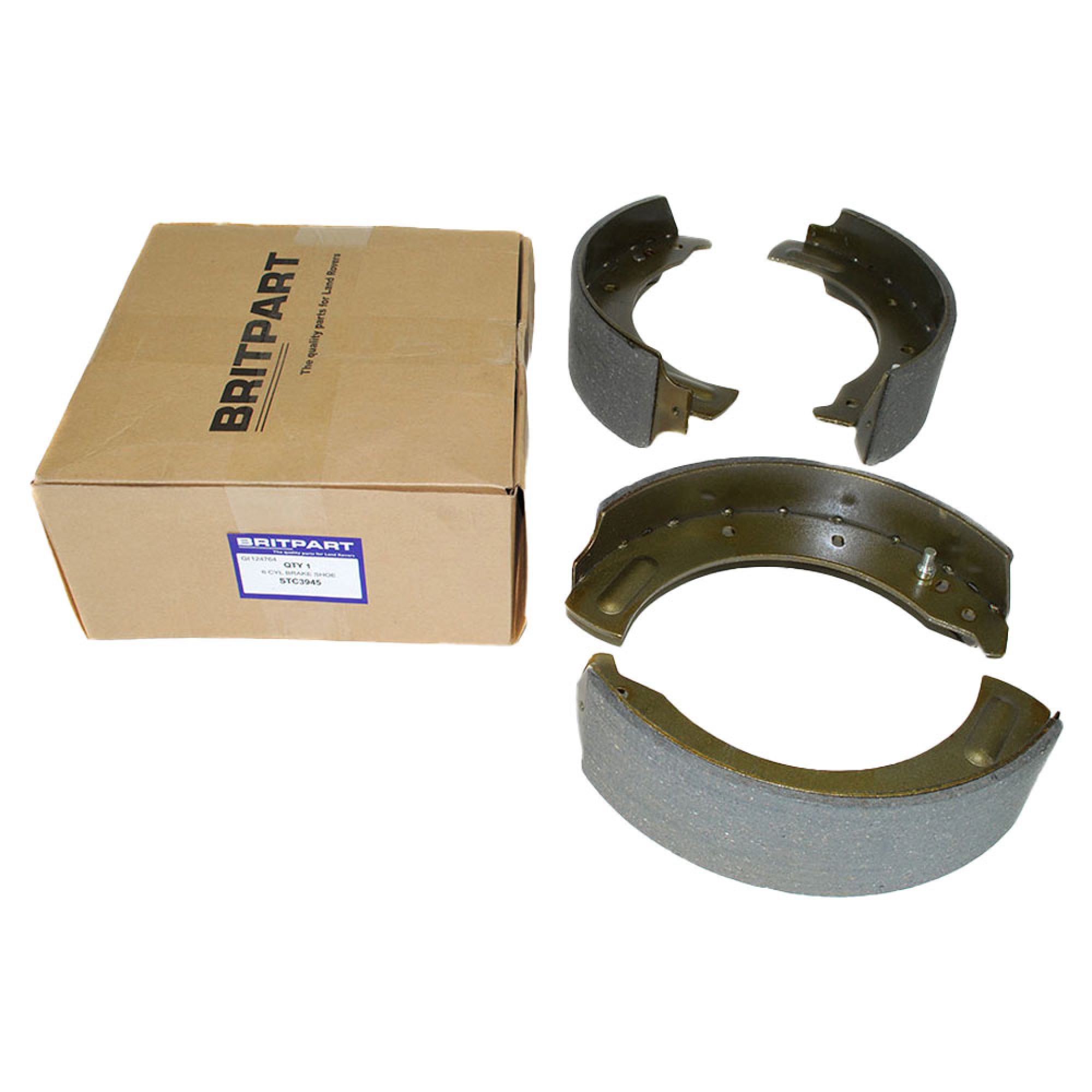 Brake Shoes Front Series Vehicles 6 Cylinder and V8 Front Also 101 Forward Control Axle Set - STC3945