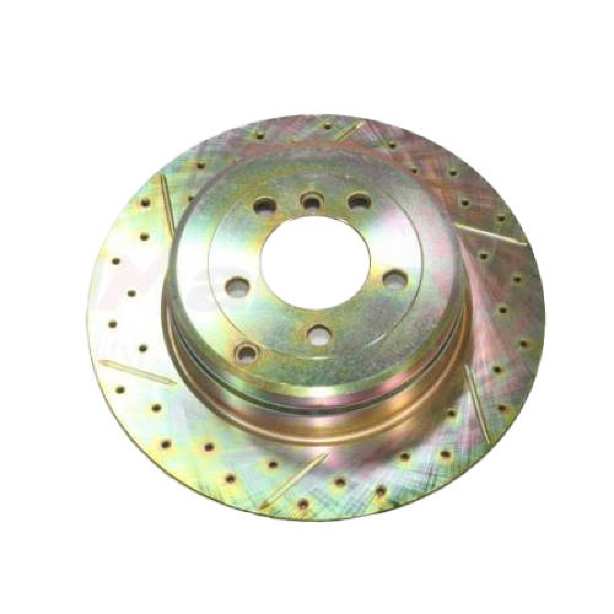 SDB000211CDG - Terrafirma Brake Discs X2 Rear Cut & Grooved Range Rover L322 2002 on