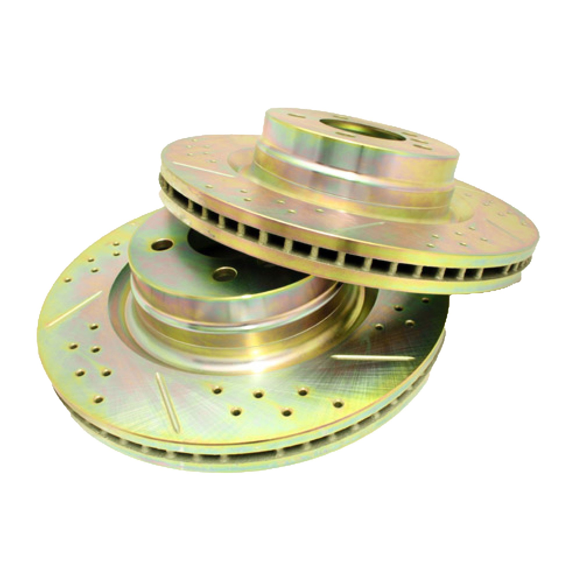 SDB500182CDG - Performance Drilled & Grooved Front Brake Disc L322 x 2