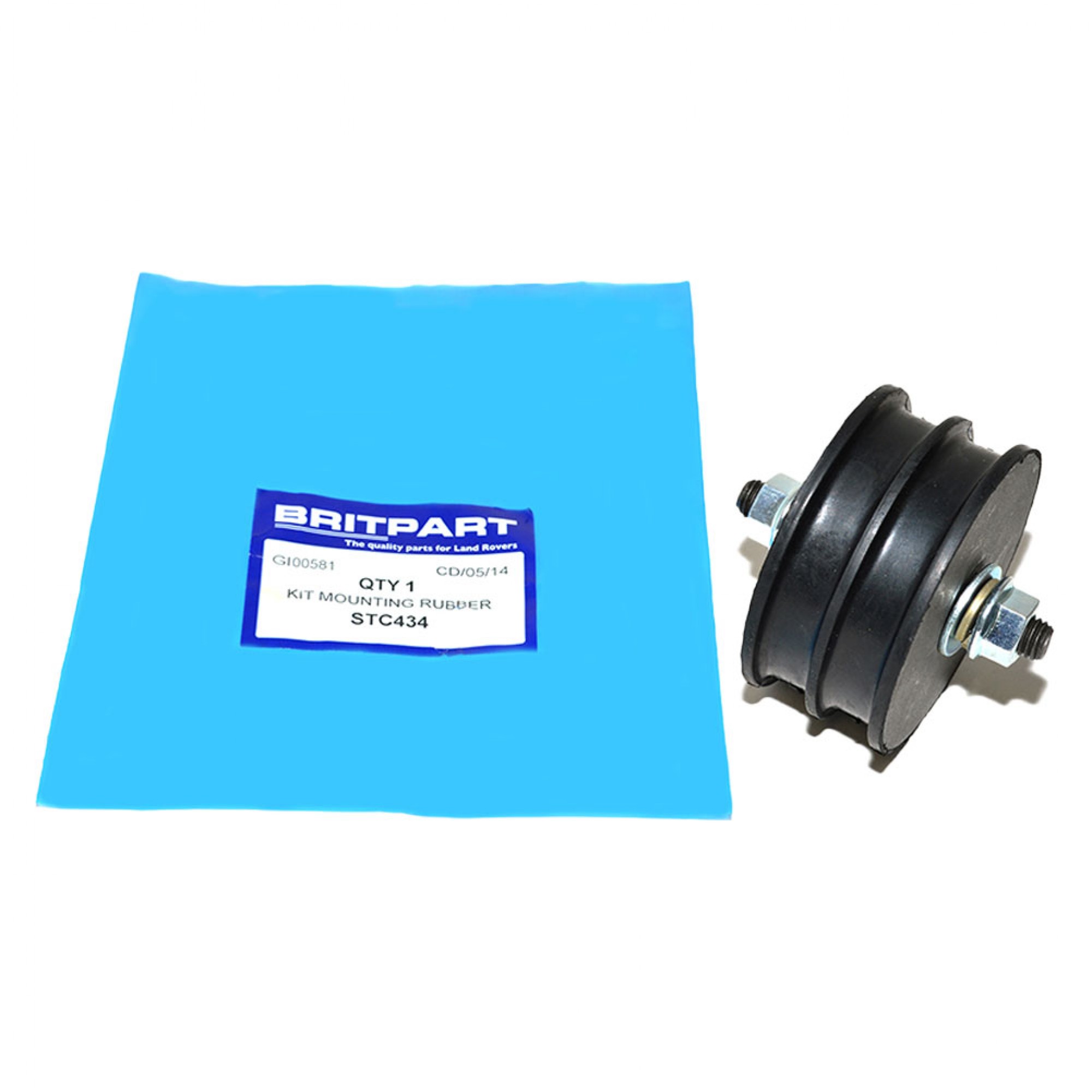 STC434 - Engine and Gearbox Mounting Rubber Range Rover Classic 90/110 V8 Discovery and 101 F/Control