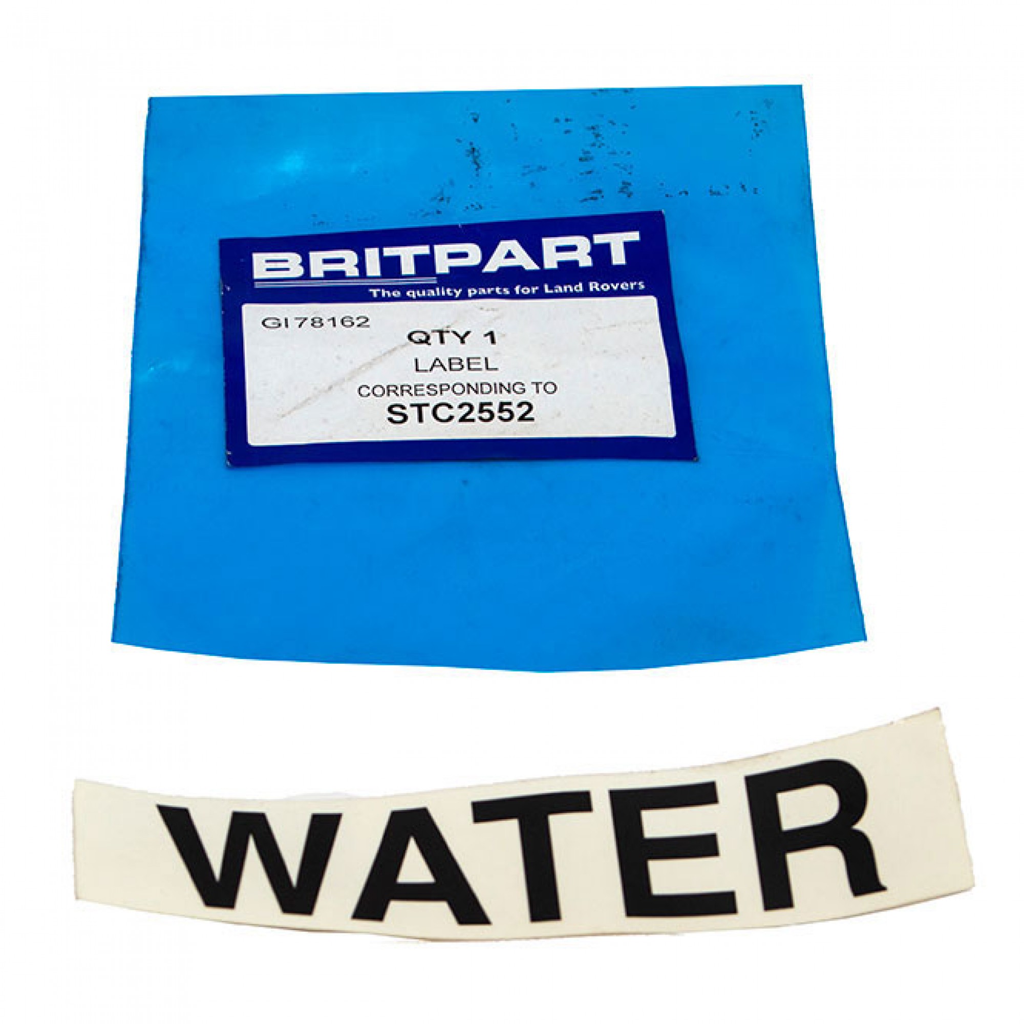 STC2552 - Military Black Water Decal