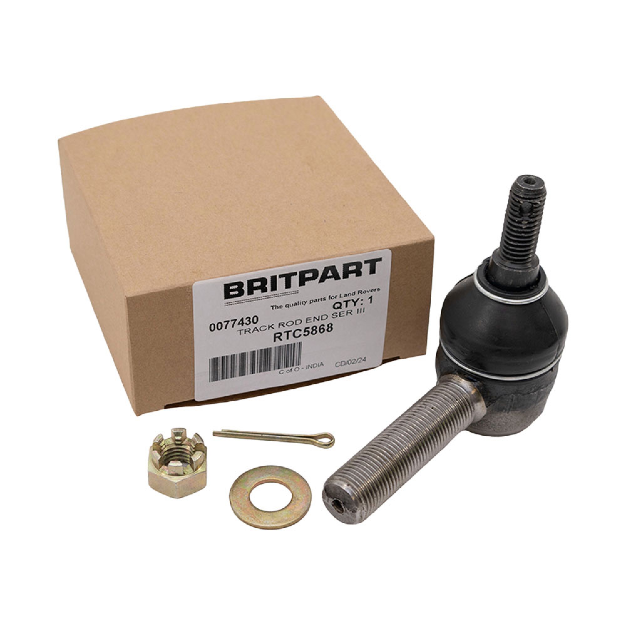 RTC5868 - Track Rod End LH Thread August 1974 to 1984