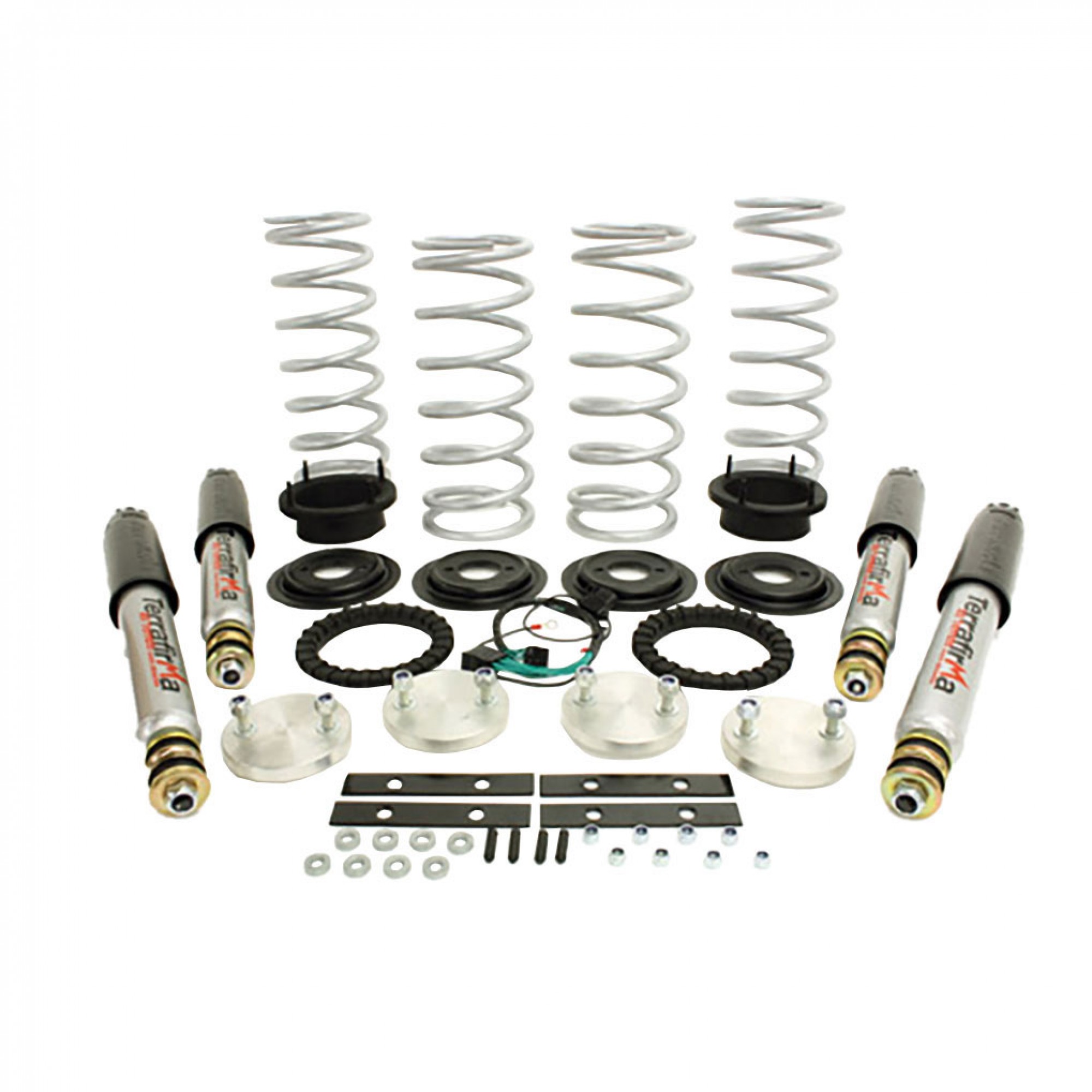 TF223HD - Terrafirma Air to Coil Conversion Kit Heavy Duty Range Rover P38 Includes Shocks