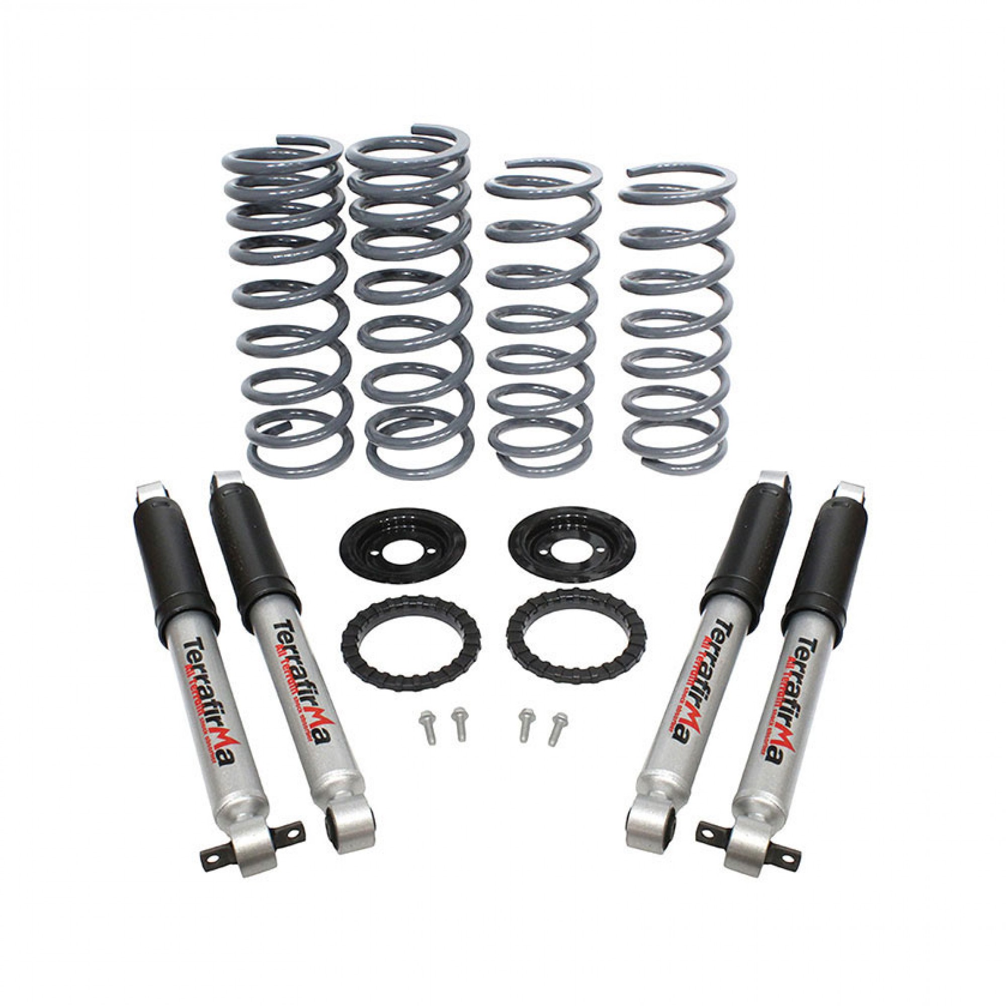 TF228 - Terrafirma Air to Coil Conversion Kit +2" Lift Heavy Duty Discovery 2