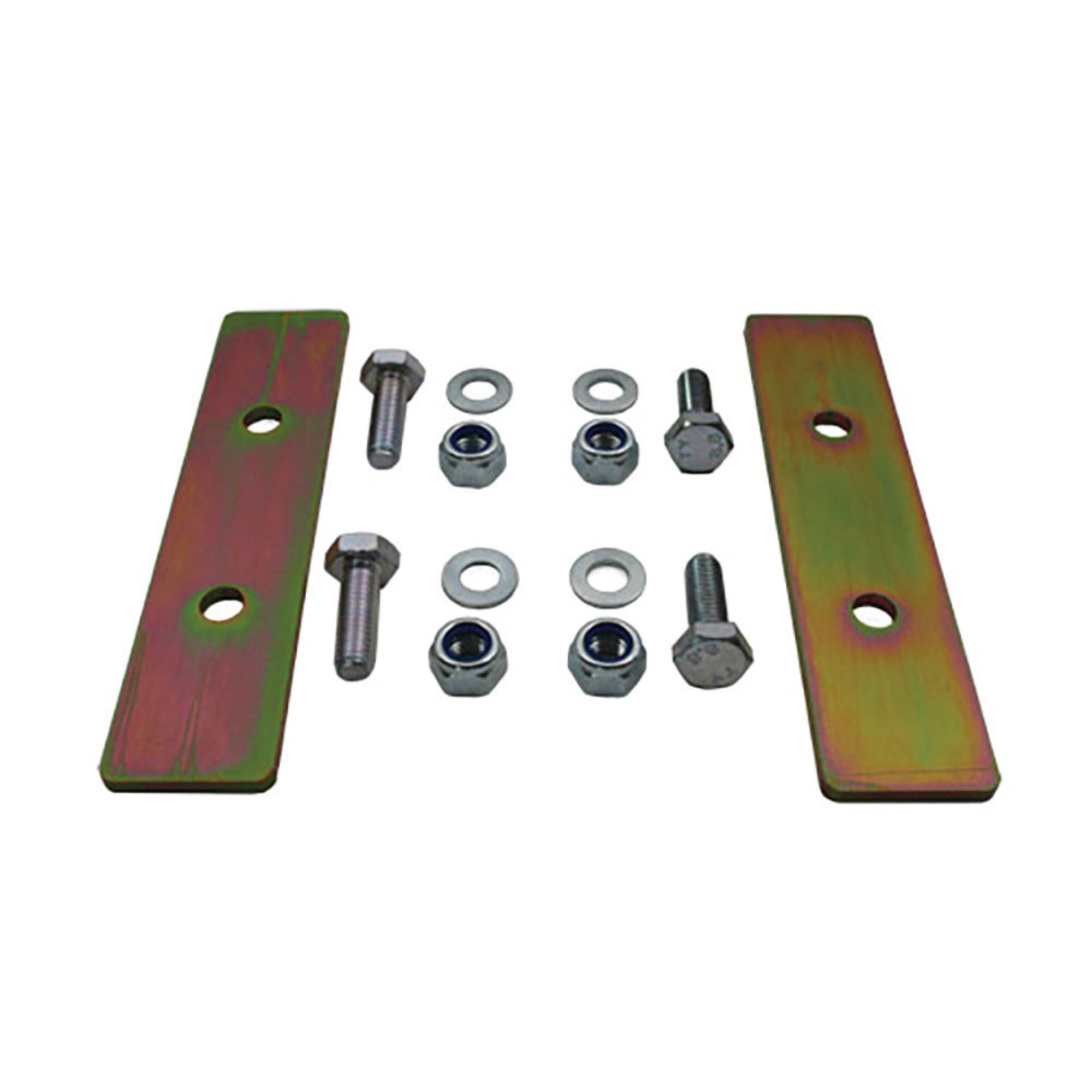 TF507 - Terrafirma Rear Coil Spring Retaining Plates Defender 110/130 Only