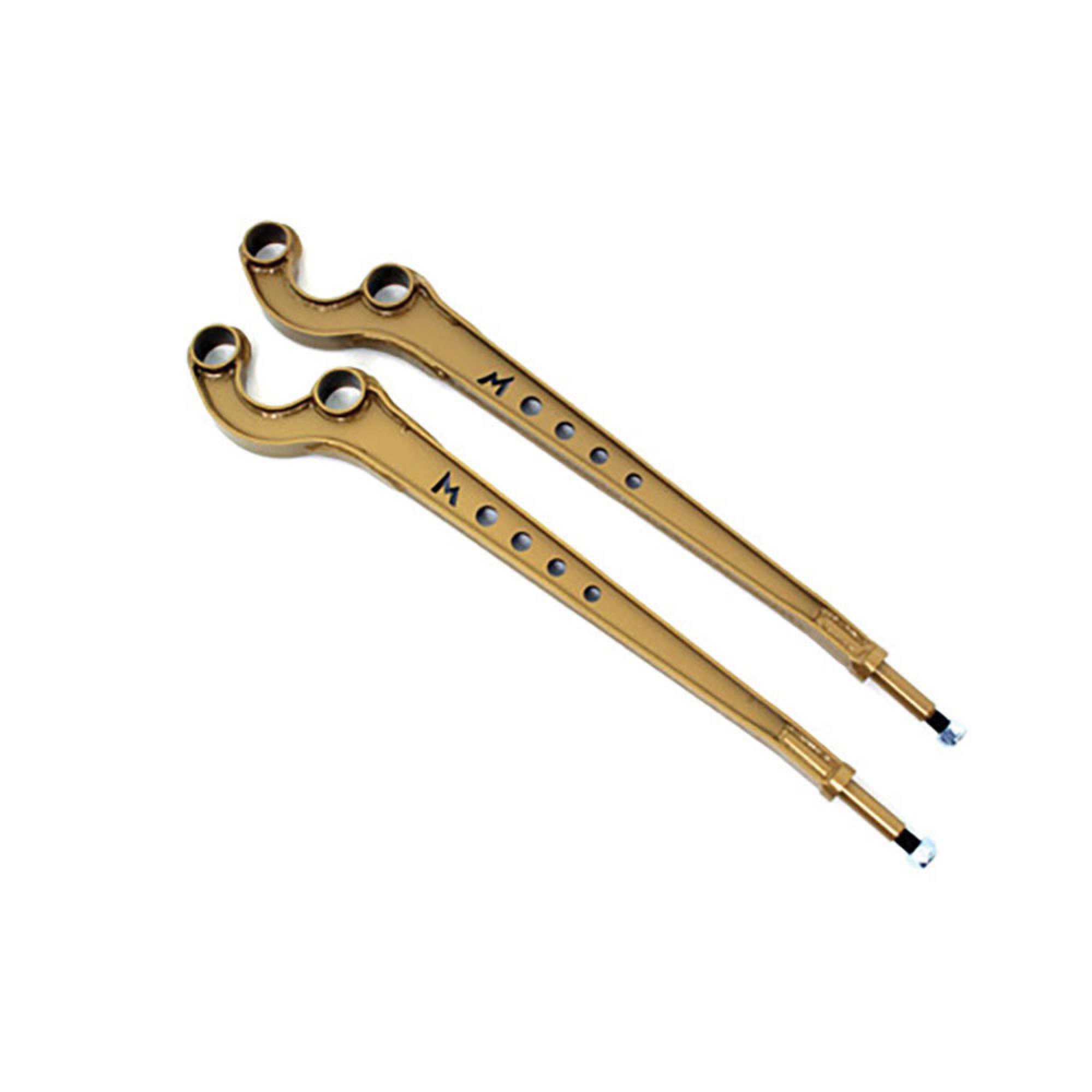 TF508 - Terrafirma Caster Corrected Radius Arms 90/110/130/D1/RRC 3 Degree to Correct Geometry on Vehicles Lifted 2-3 Inch (50-75mm) (Pair) .