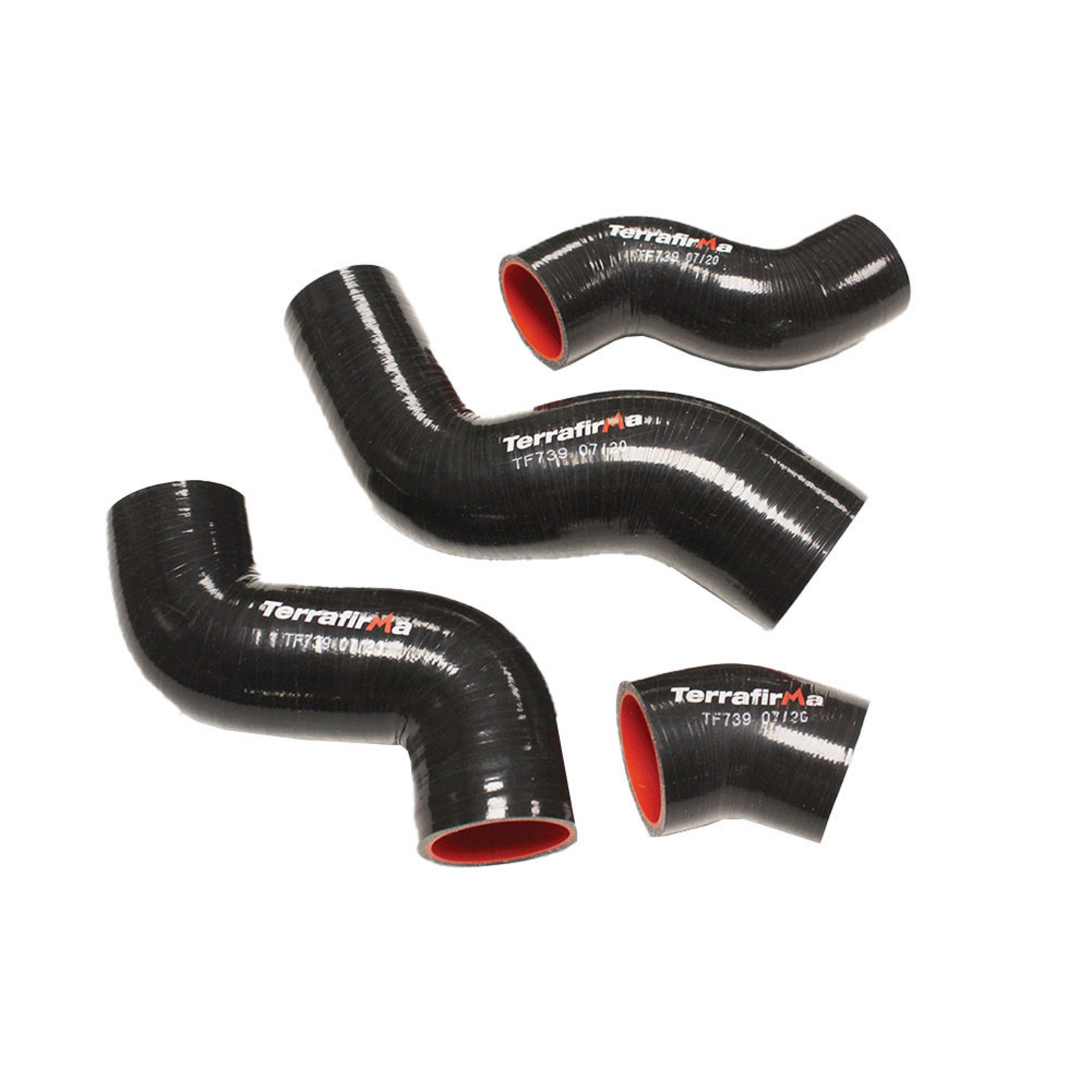 TF739 - Terrafirma Silicone Intercooler Hose Kit Blue D2 TD5