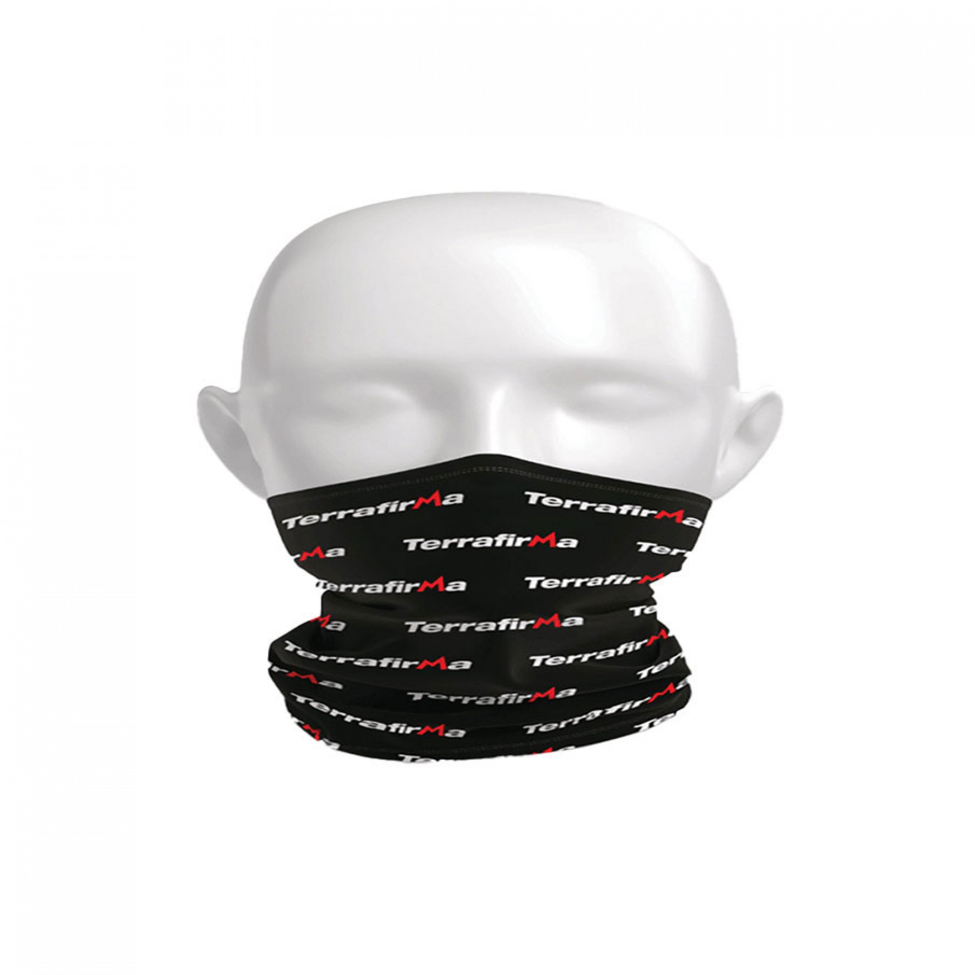 Terrafirma Branded Buff Scarf Face Covering