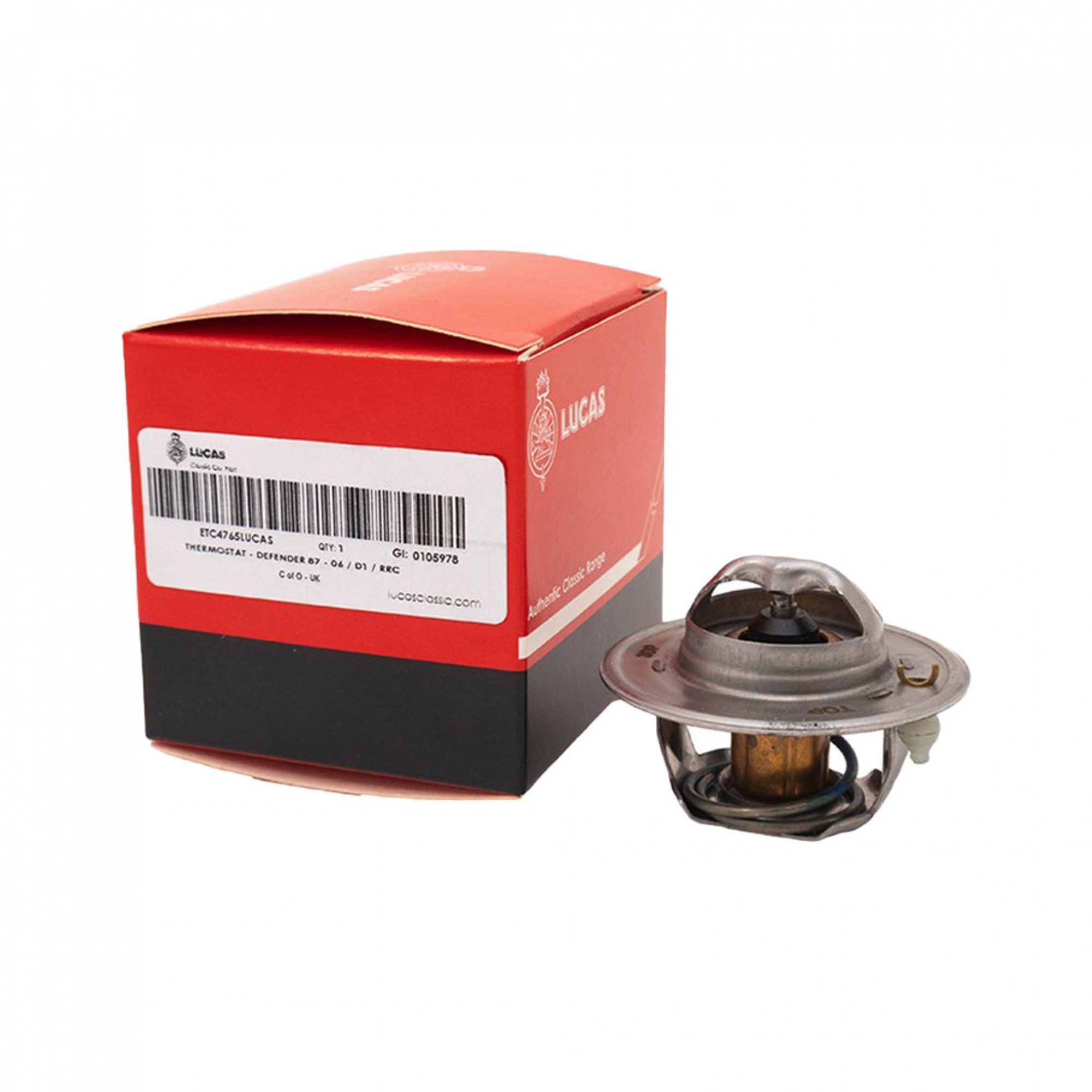ETC4765LUCAS - Lucas Thermostat V8 88 Degrees