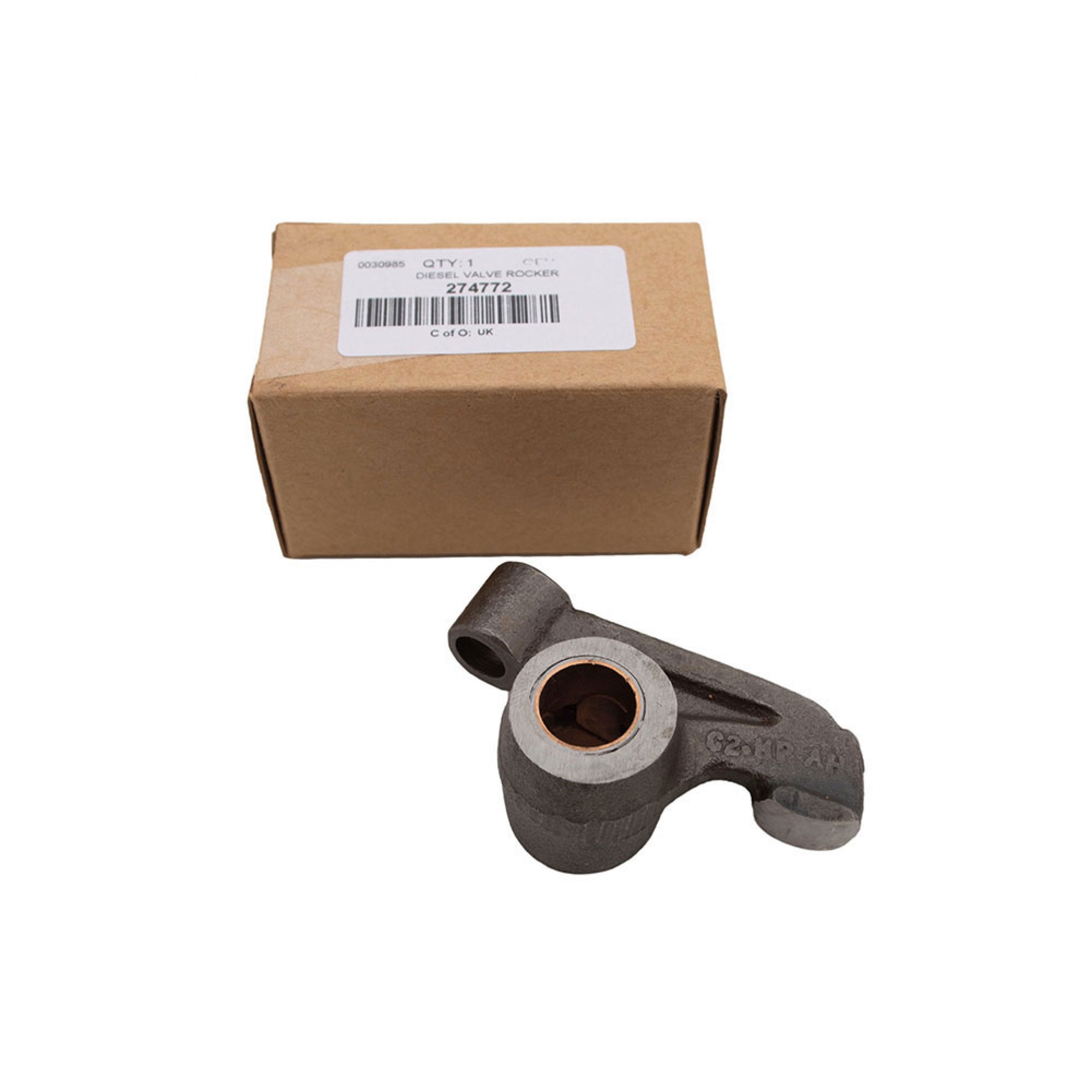 274772 - Valve Rocker Diesel Exhaust L.H 1956-84 These Need to Be Reamed to Suit Shaft