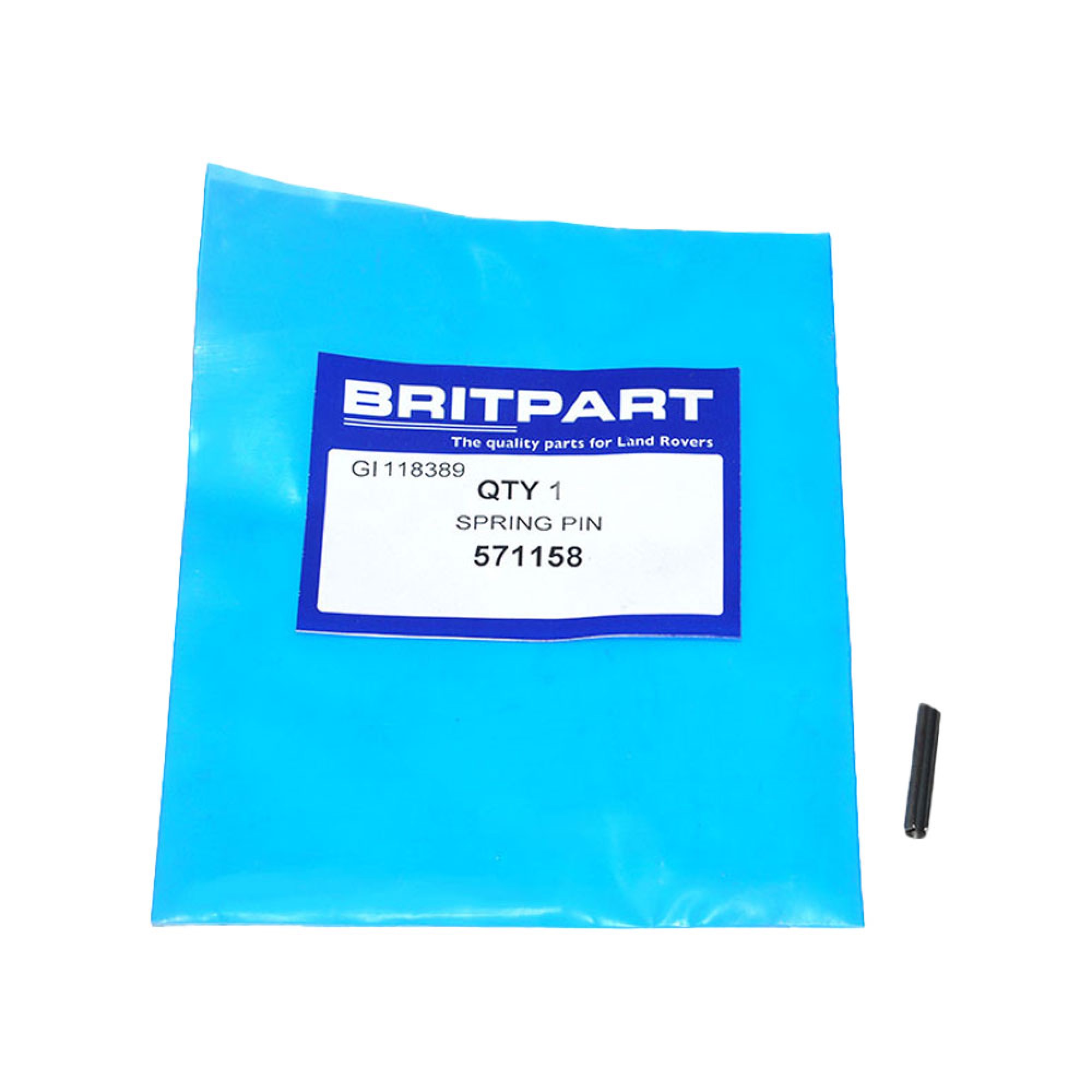 571158 - Spring Pin Vacuum Actuator Shaft LT95