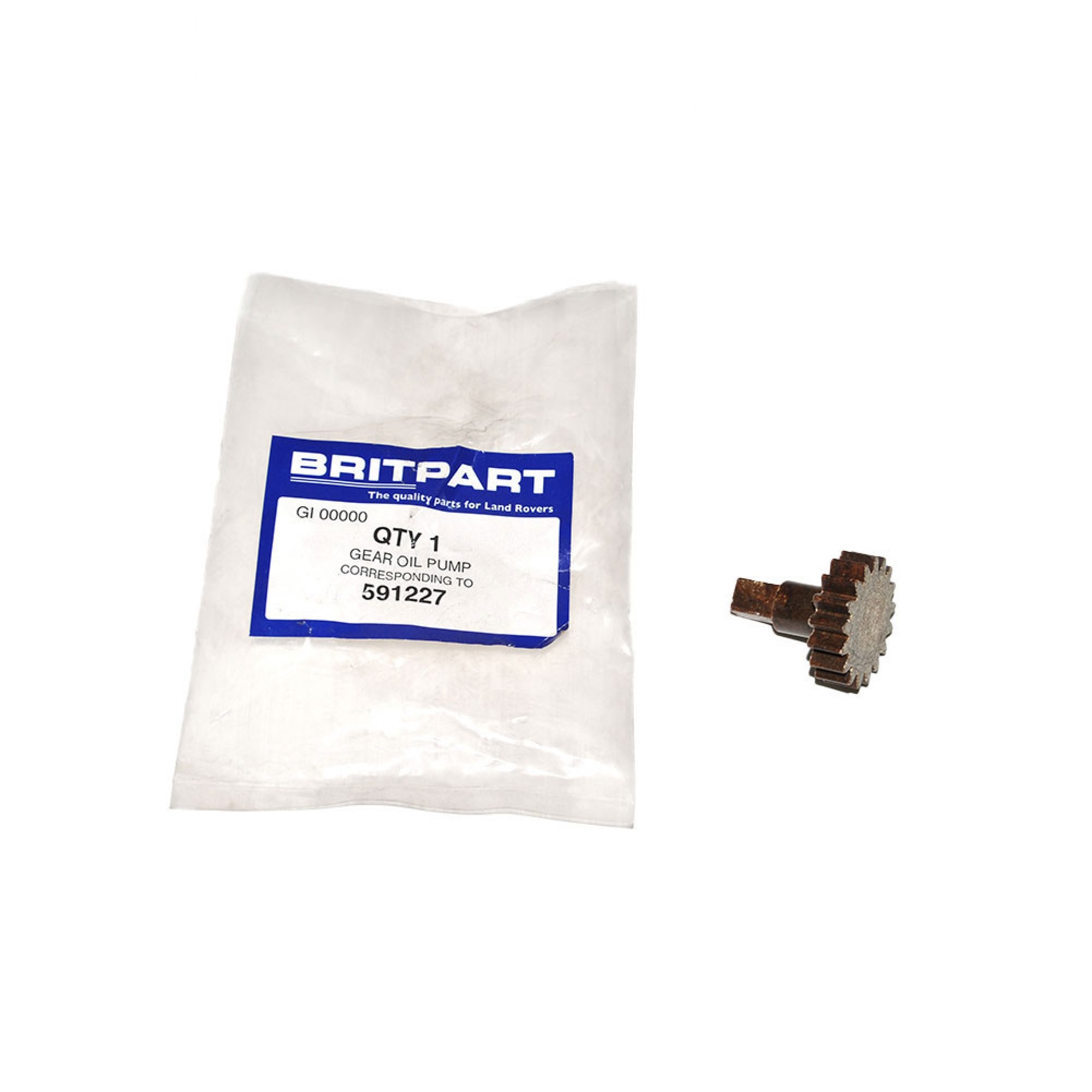 591227 - LT85 V8 GEAR-0IL Pump