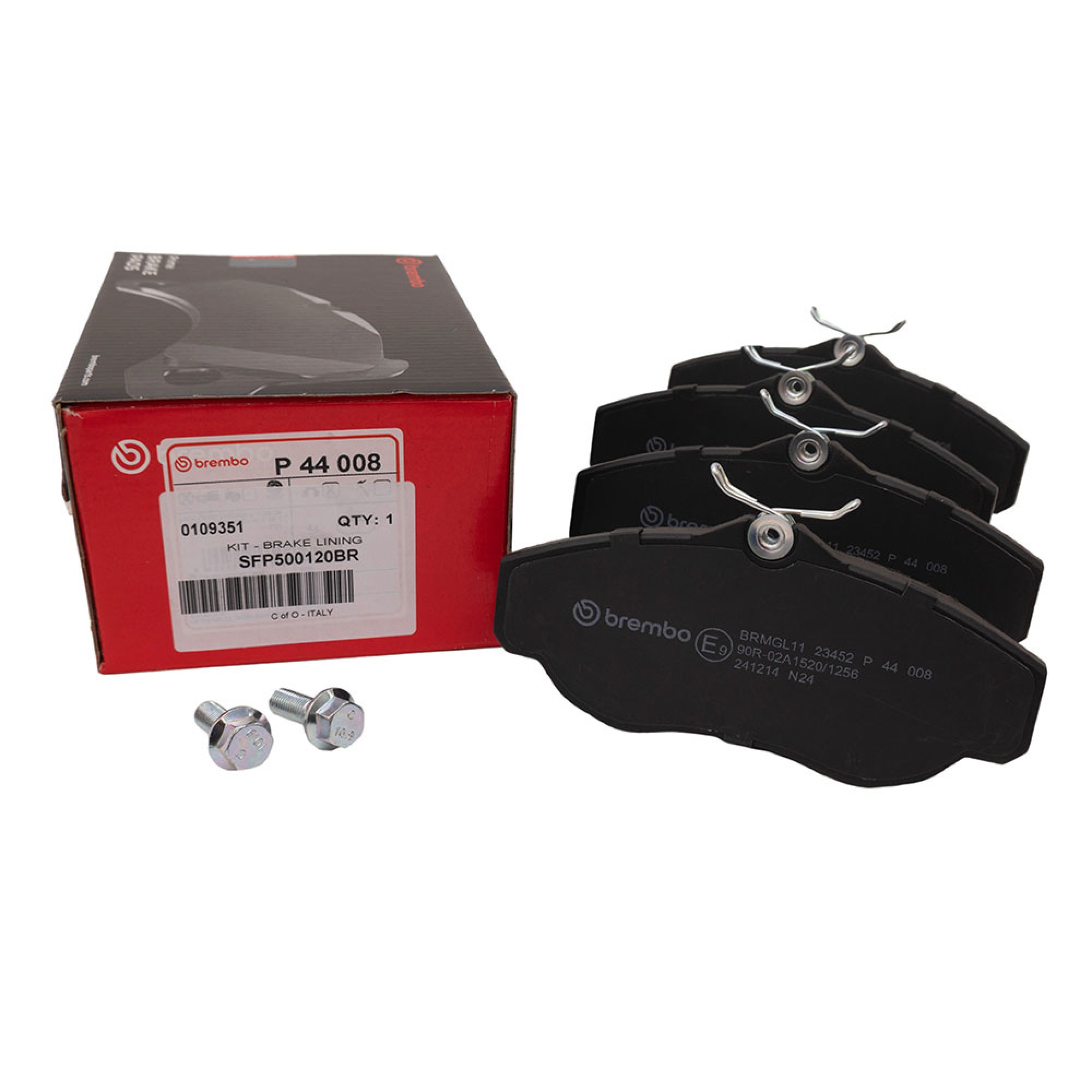 SFP500120BR - Brembo Front Brake Pads Range Rover 95-02 and Discovery 2