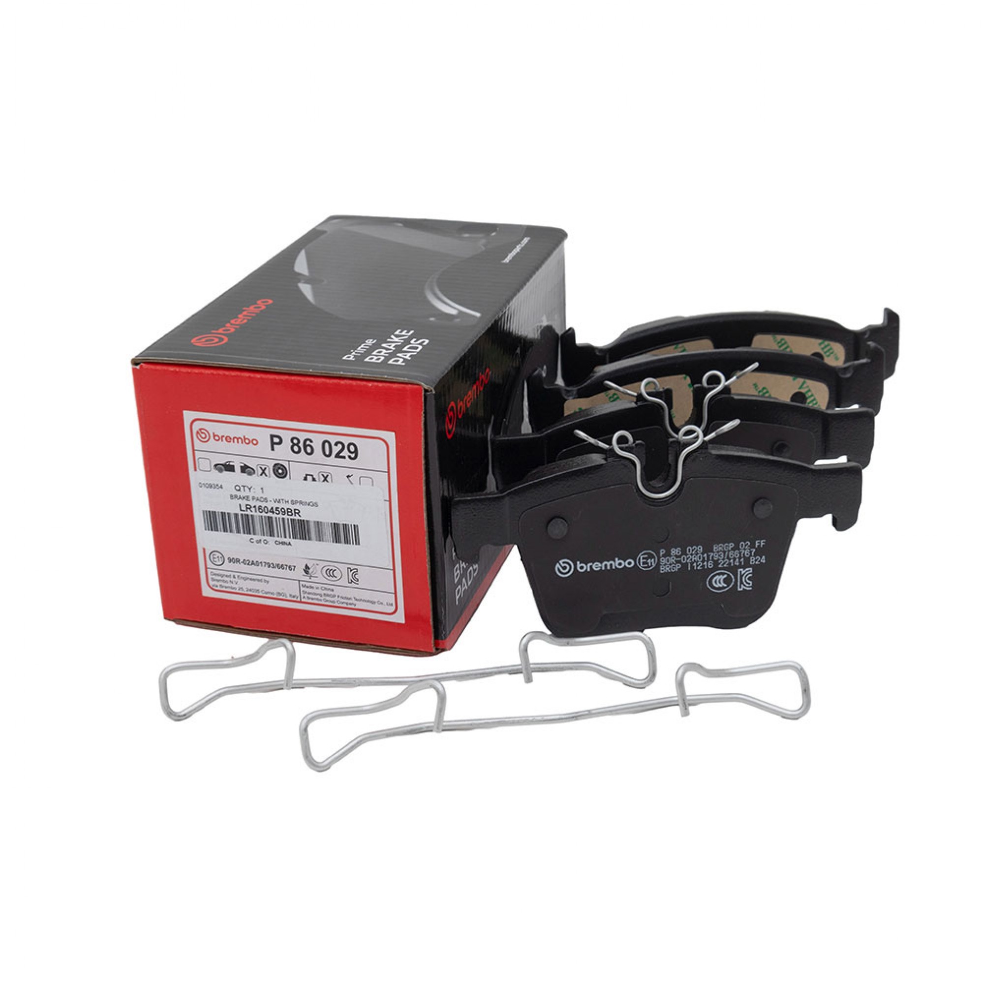 LR160459BR - Brembo Rear Brake Pads from Chassis JH769721