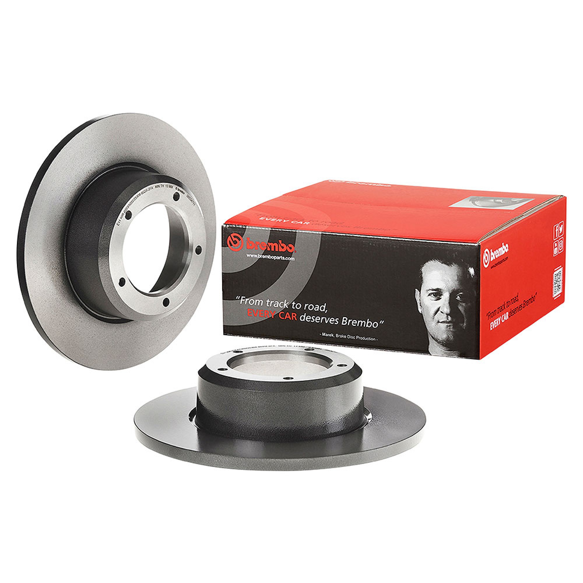 FTC3846BR - Brembo Brake Disc Rear 110 to WA159806 (Pair)