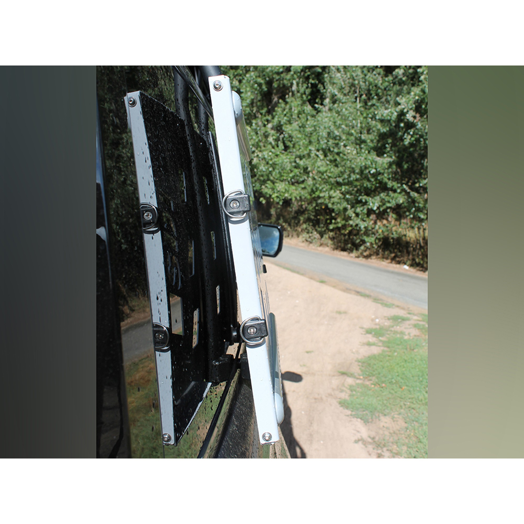 Accessory Rack by Safety Devices Fits Either Side Of Vehicle
