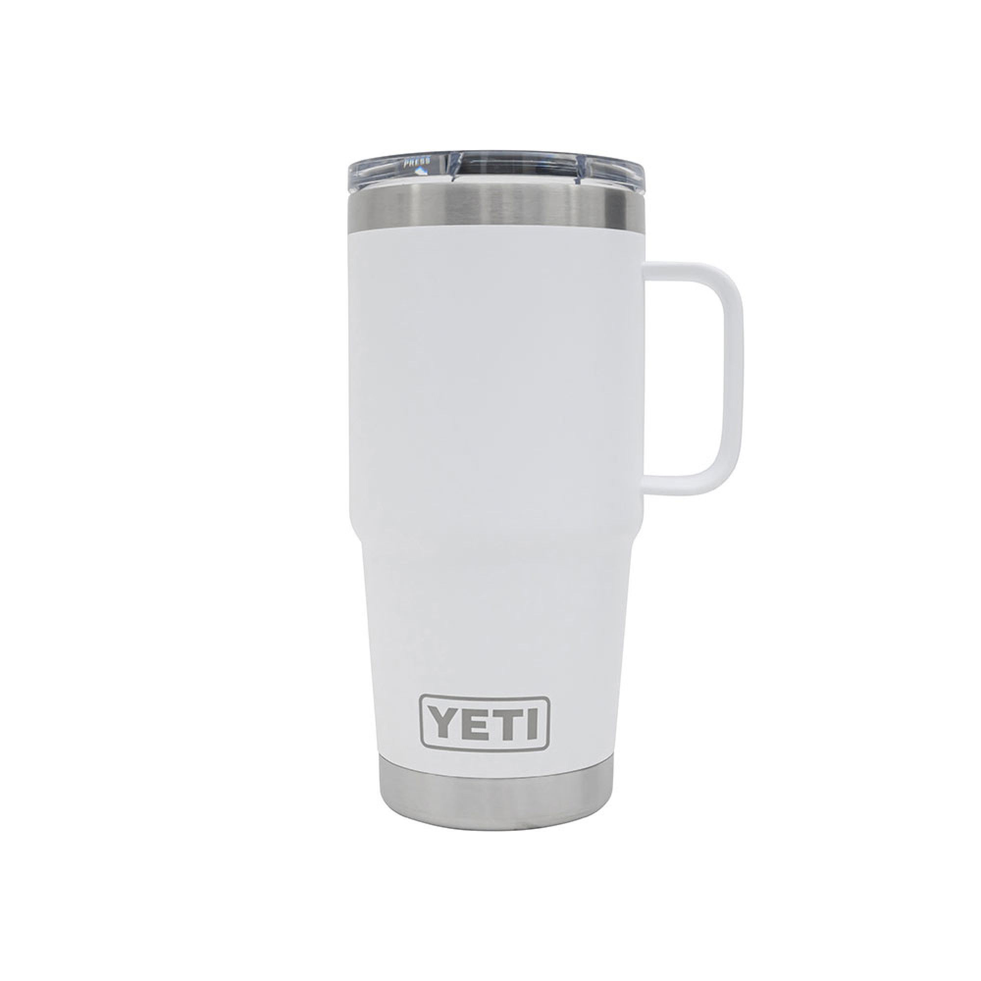 Defender x Yeti White Rambler Travel Mug with Handle