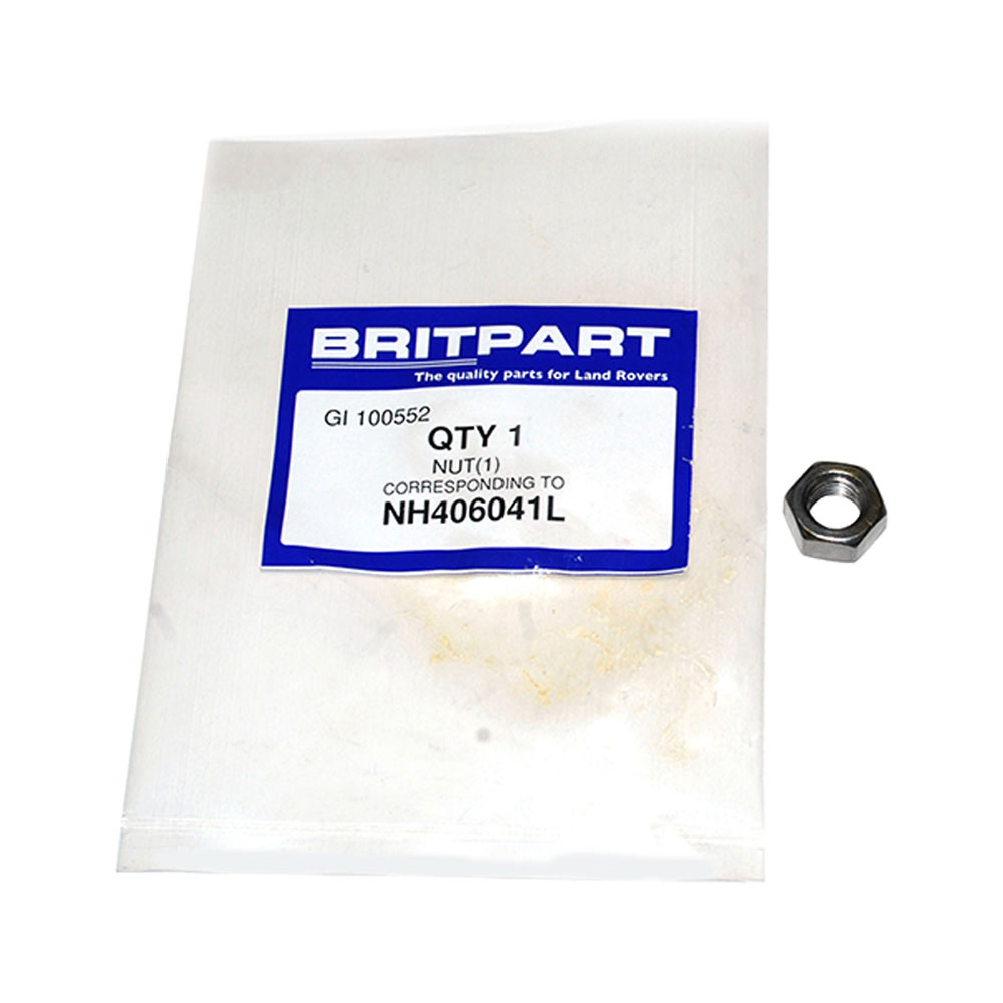 Nut 3/8 Inch Bsf - NH406041L