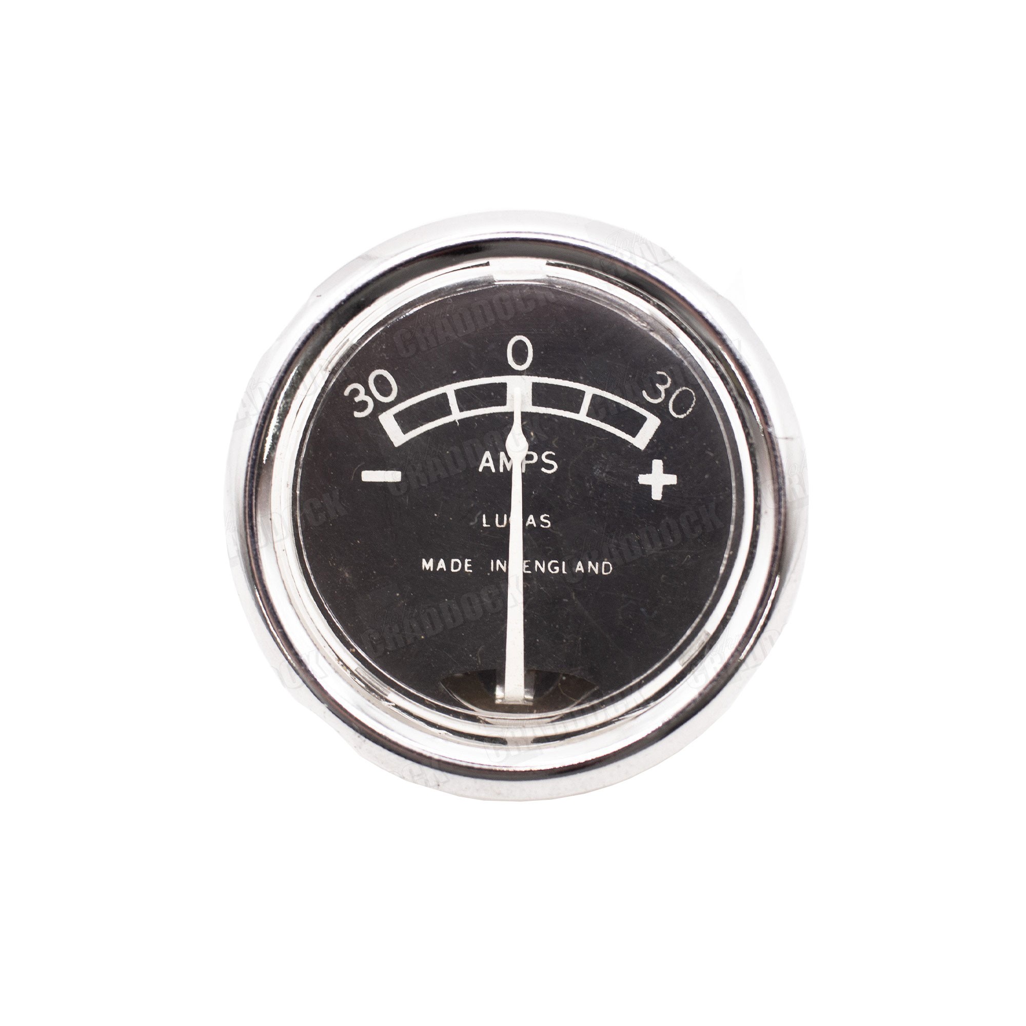Lucas Ammeter Series 1 1948-53 Chrome Rim