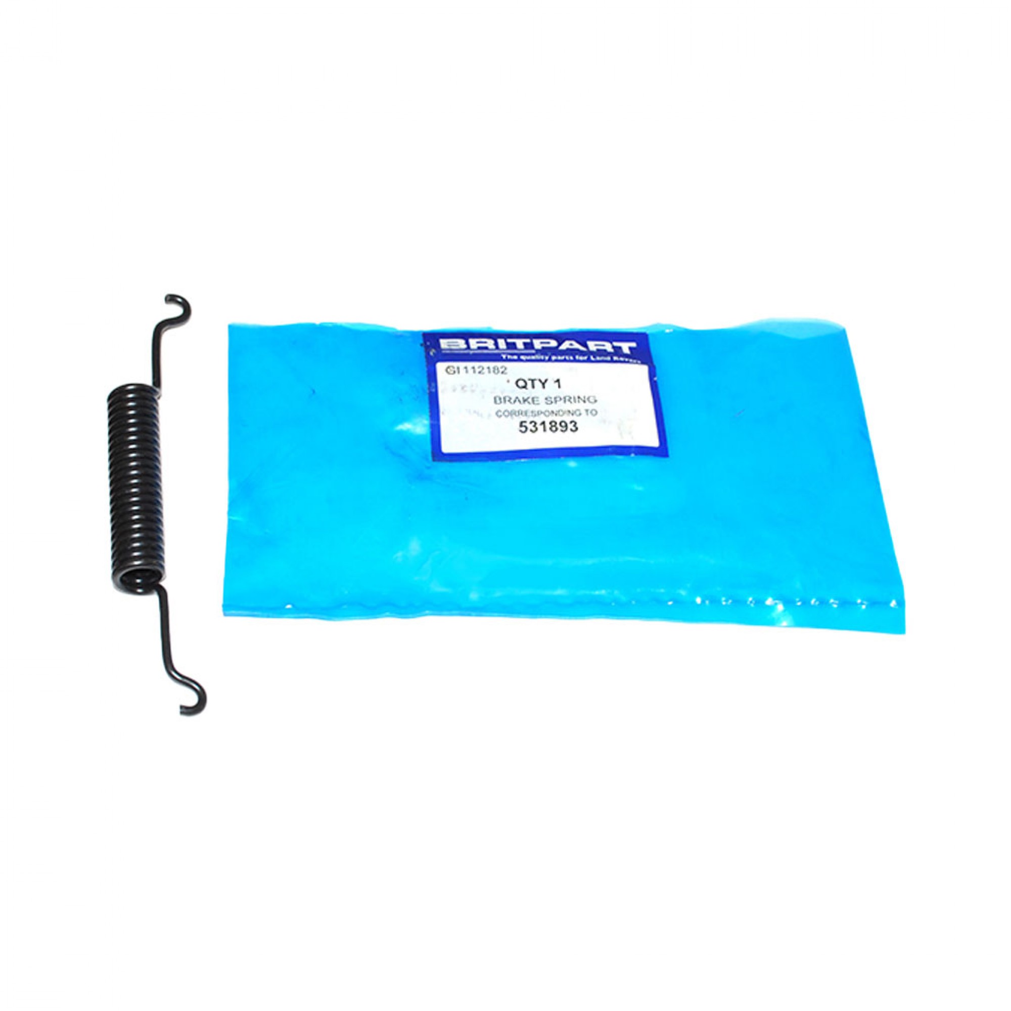 531893 - Brake Shoe Spring Lower Rear 109 110 and 101 1963 Onwards