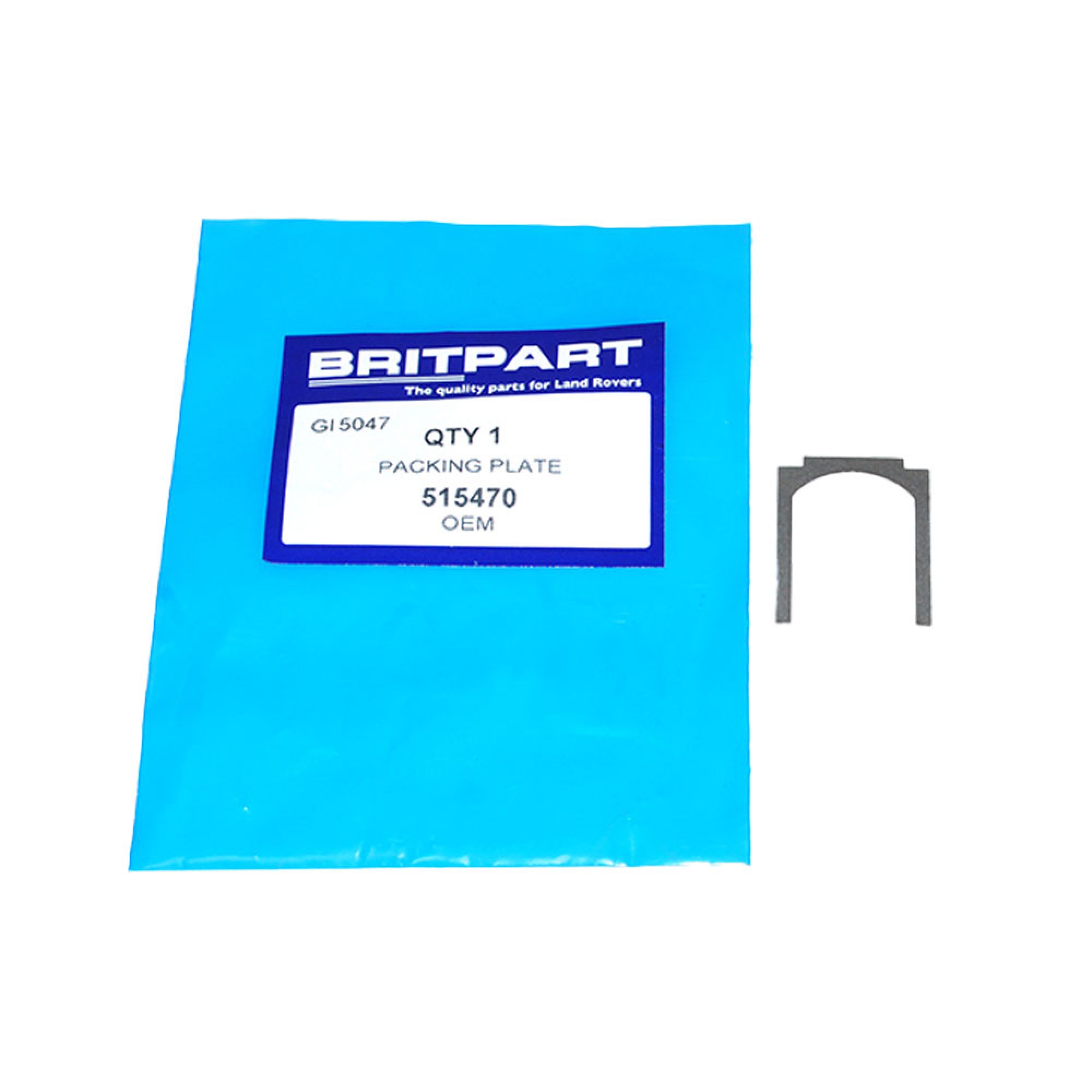 515470 - Packing Plate Expander Hand Brake Land Rover to LA935629 Range Rover Classic to LA647644. Discovery 1 to 1993