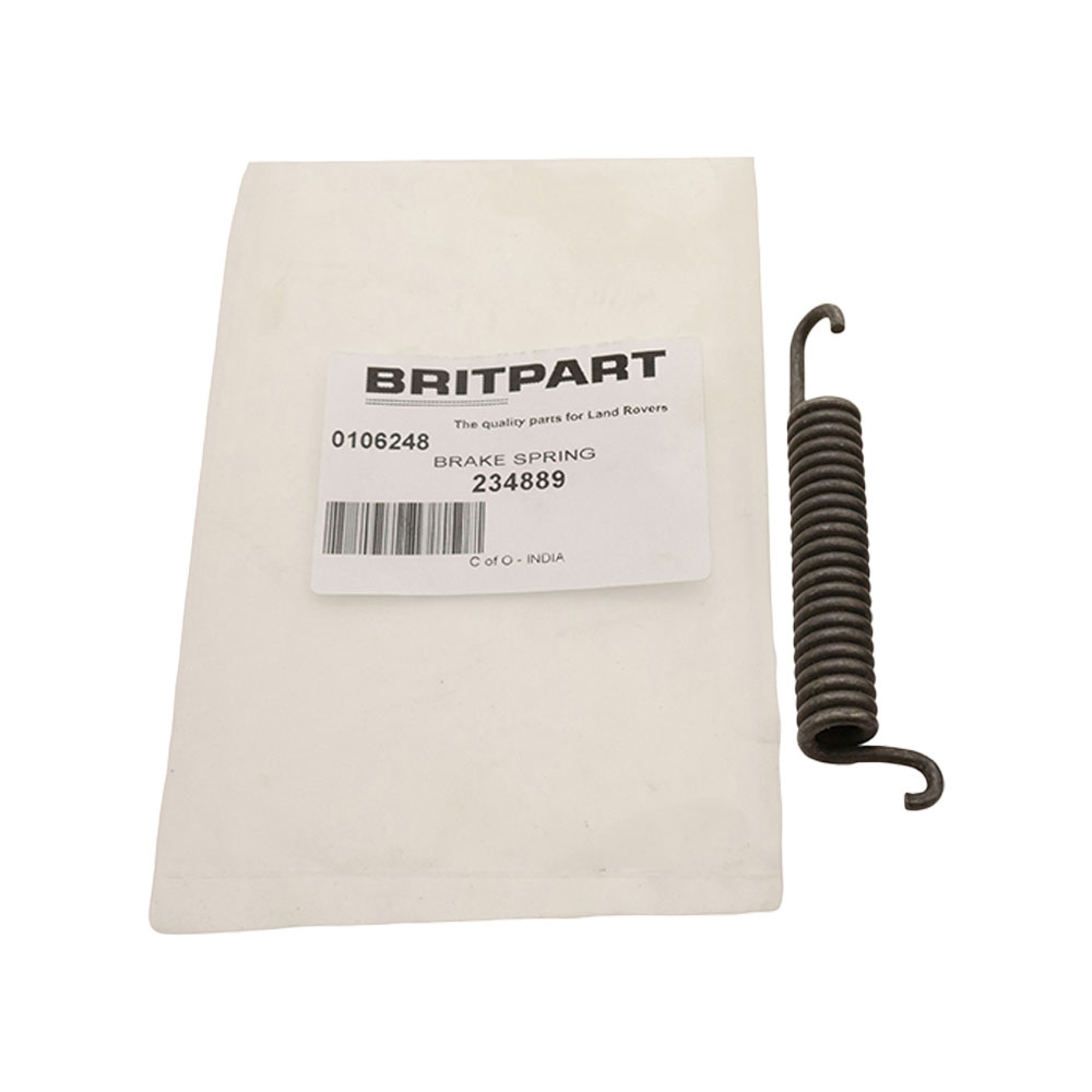 234889 - Brake Pull Off Spring 109 Inch 101 Forward Control Front.