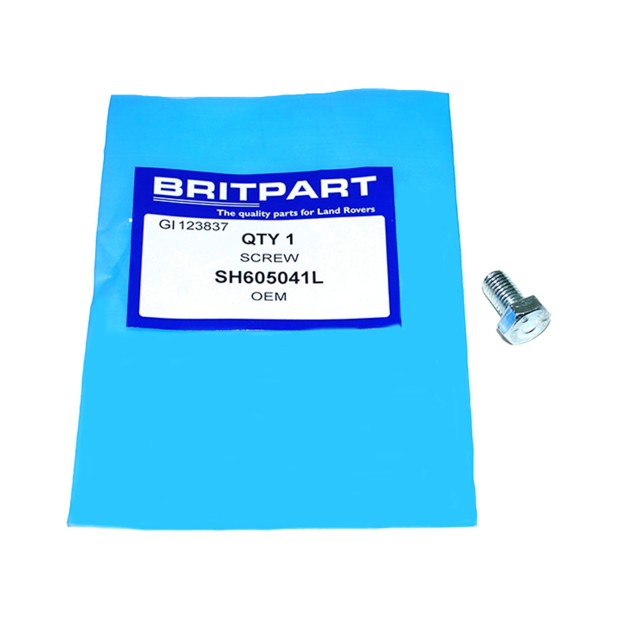 SH605041L - Bolt 5/16 Unf x 1/2 Inch Front Wheel Cylinder 2.6 and V8