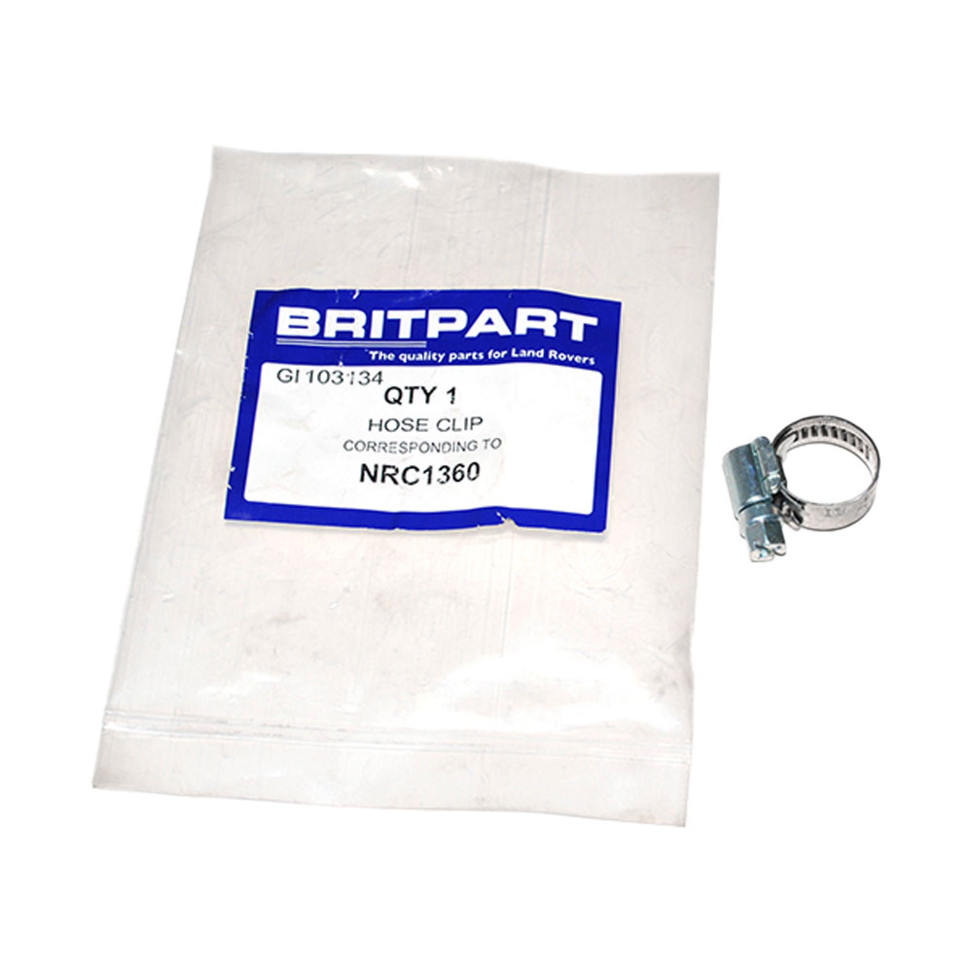 Hose Clip 9.5mm to 12MM. - NRC1360