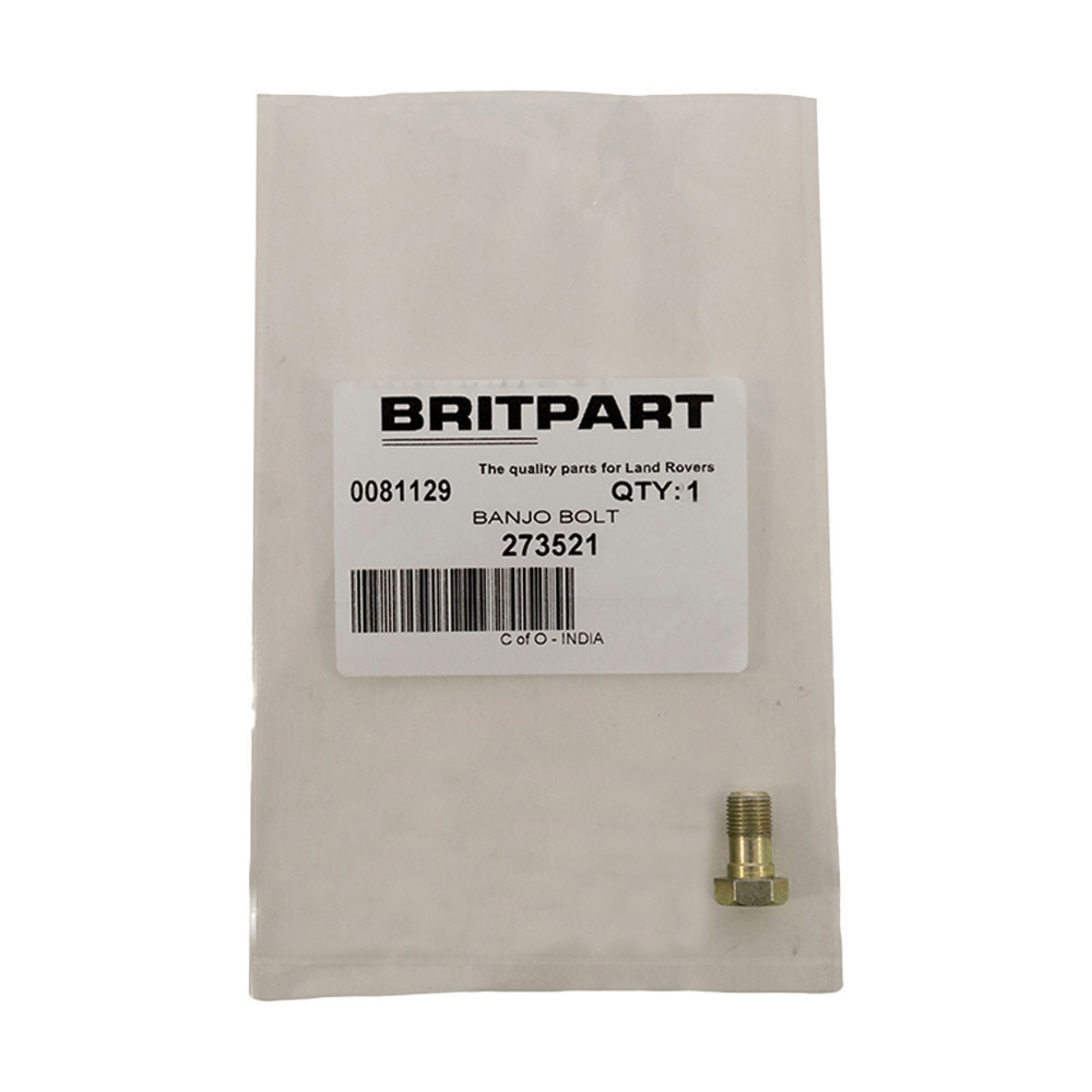 273521 - Banjo Bolt Spill Rail to Injector Diesel 1956-90