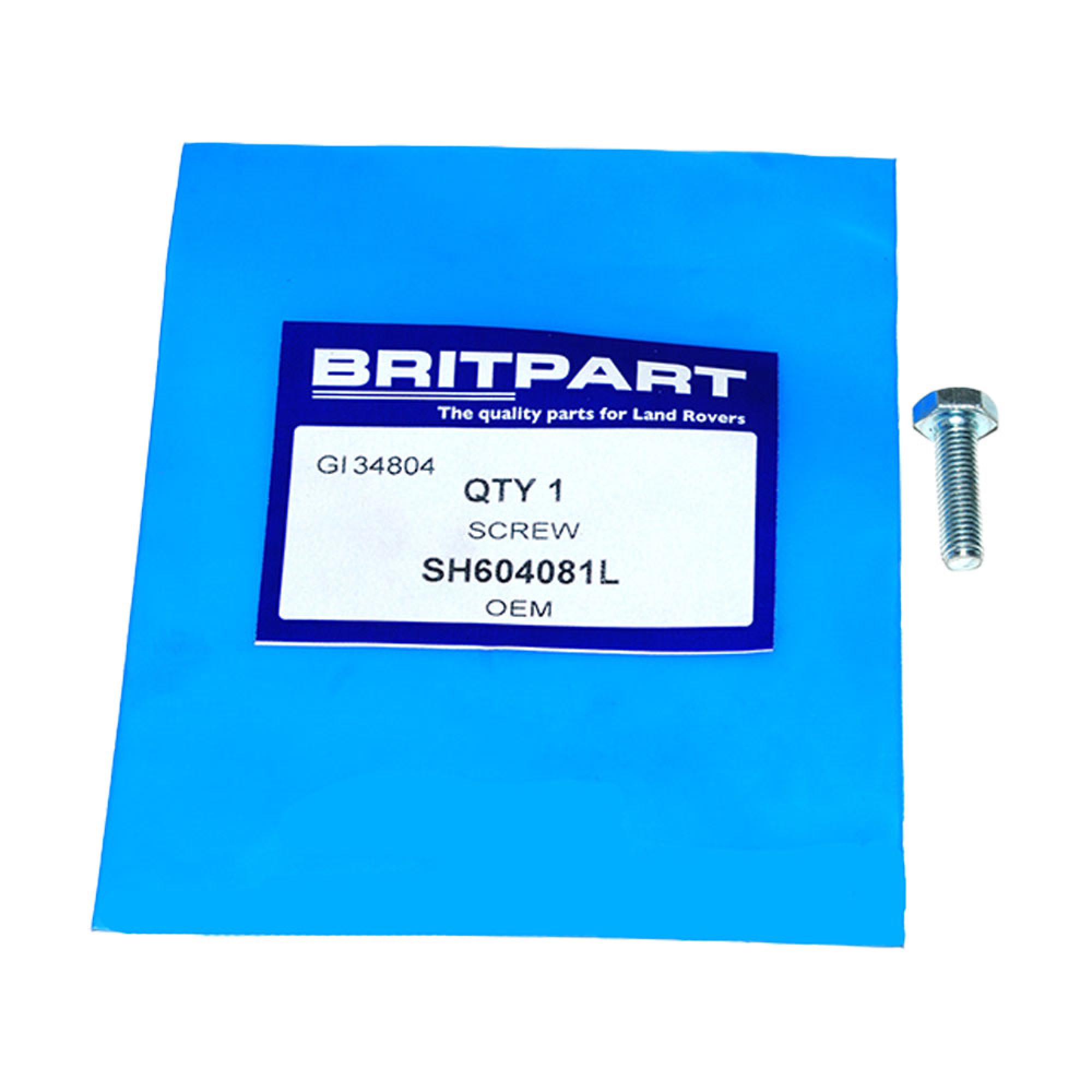 Set Screw 1/4 Inch Unf x 1 Inch Range Rover Classic Land Rover Discovery 90/110 - SH604081L