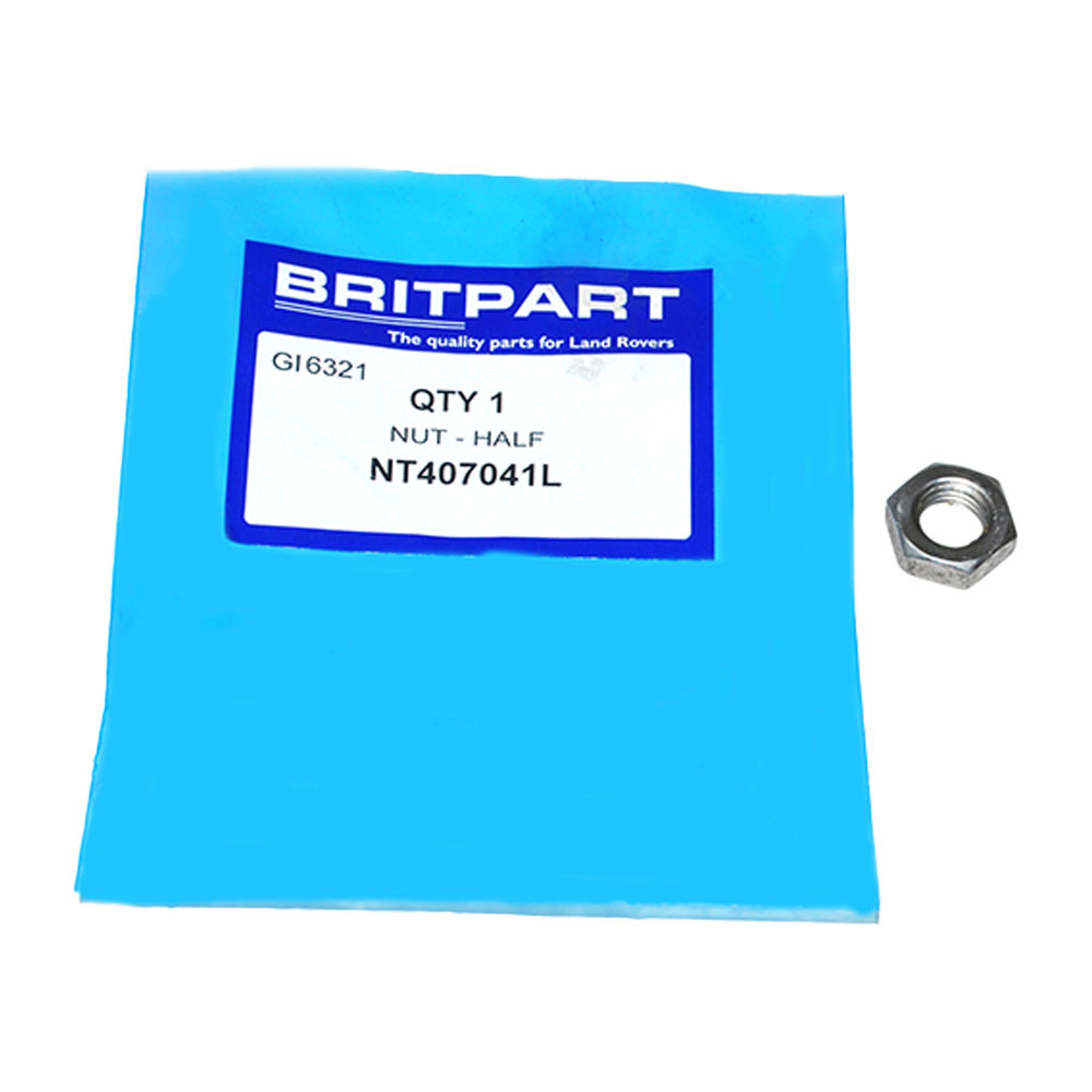 NT407041L - Nut for Transfer Lever Knob 1948-84.