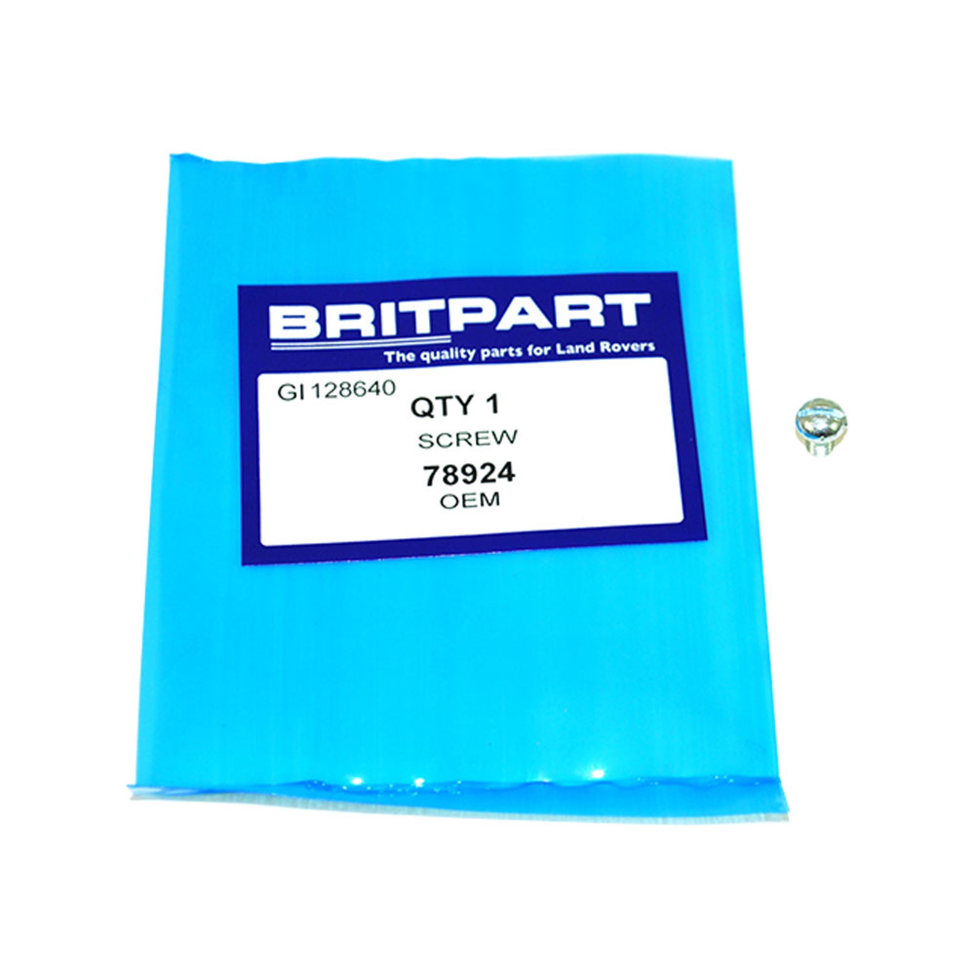 78924 - Screw Fixing Speedo Drive.