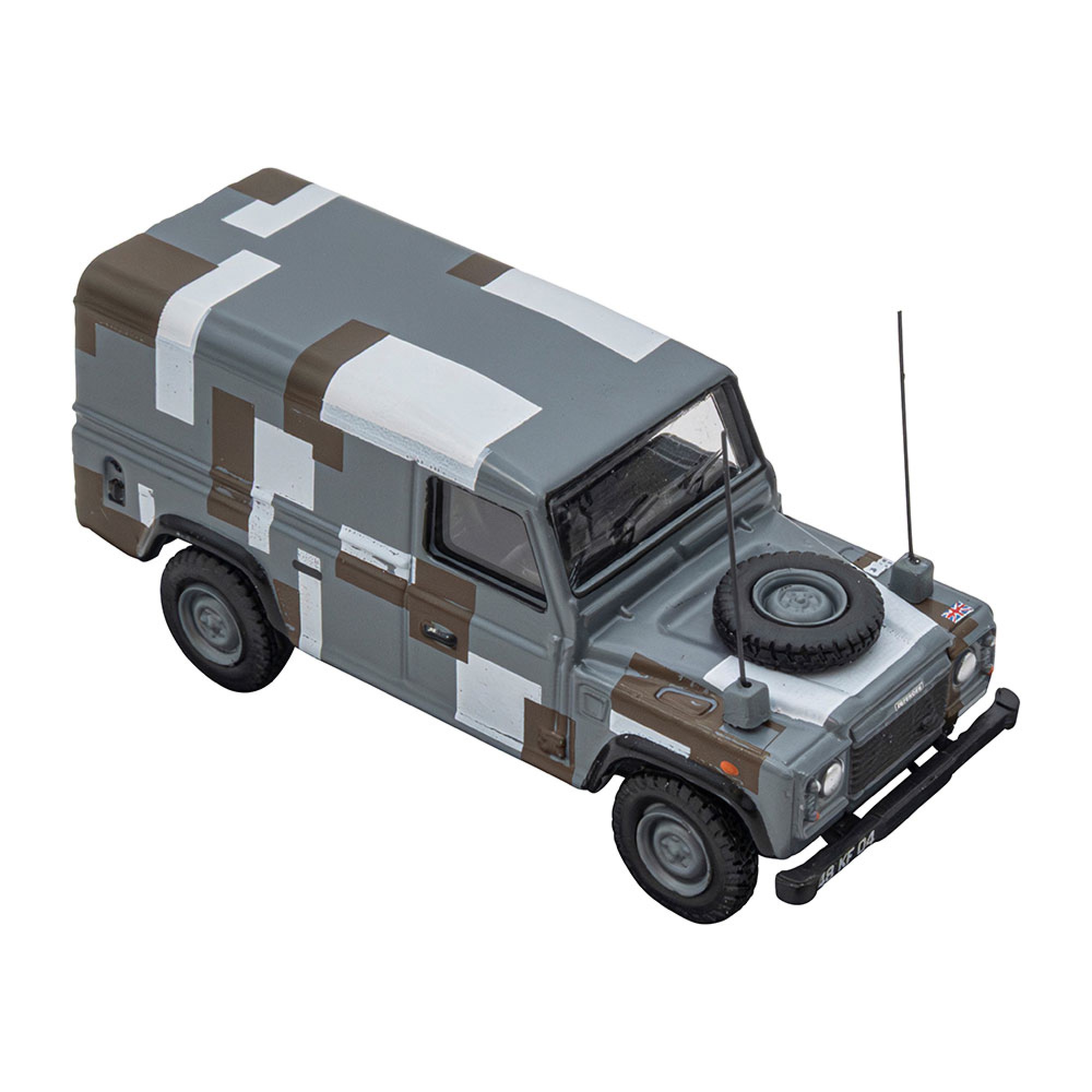 1/76TH Model 110 Defender Hard Top Berlin Military Scheme - DA5356