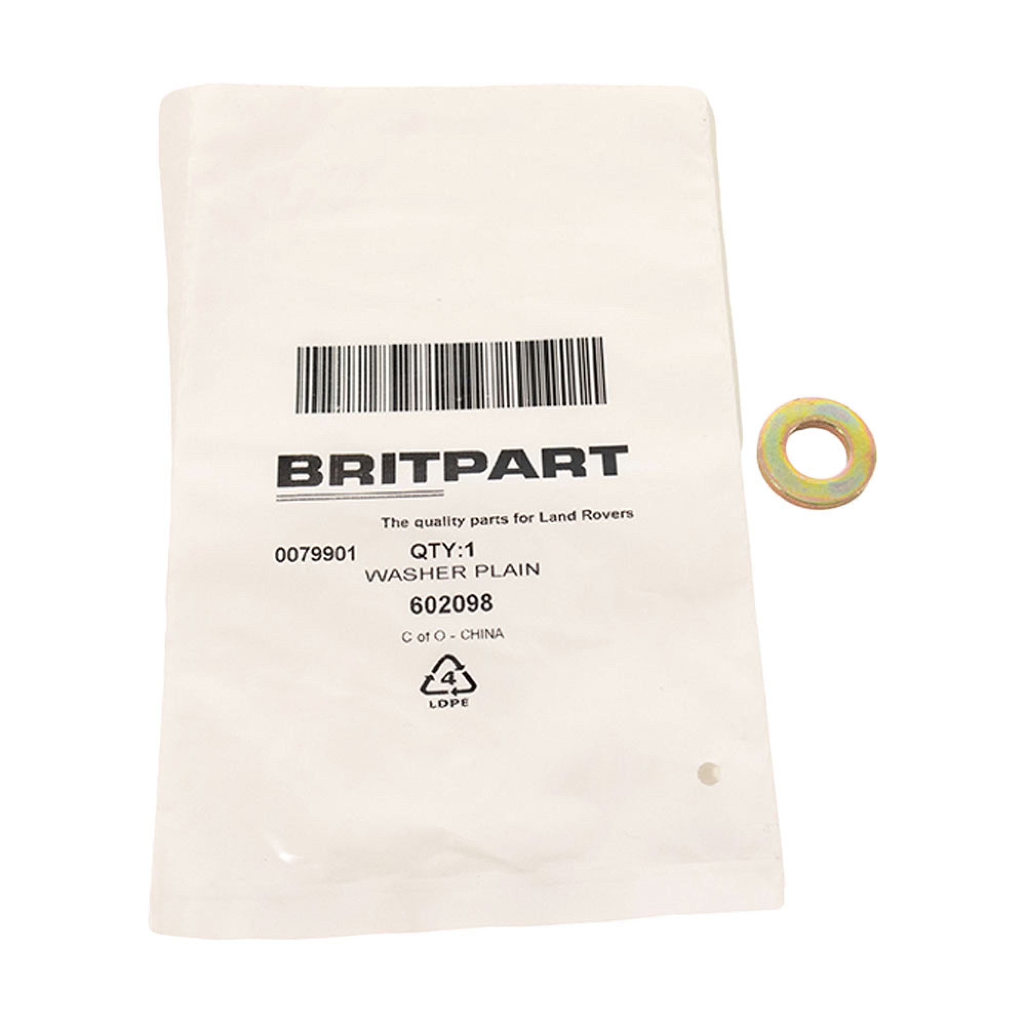 602098 - Special Washer V8 Head Bolt All V8.